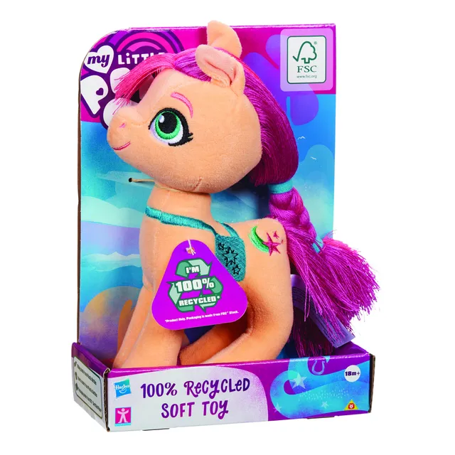 my-little-pony-sunny-peluche-colo-douce-mat-riaux-recycl-s image 1