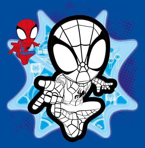 marvel-spidey-je-colorie-sans-d-border-livre-coloriage-3-ans-relief image 4