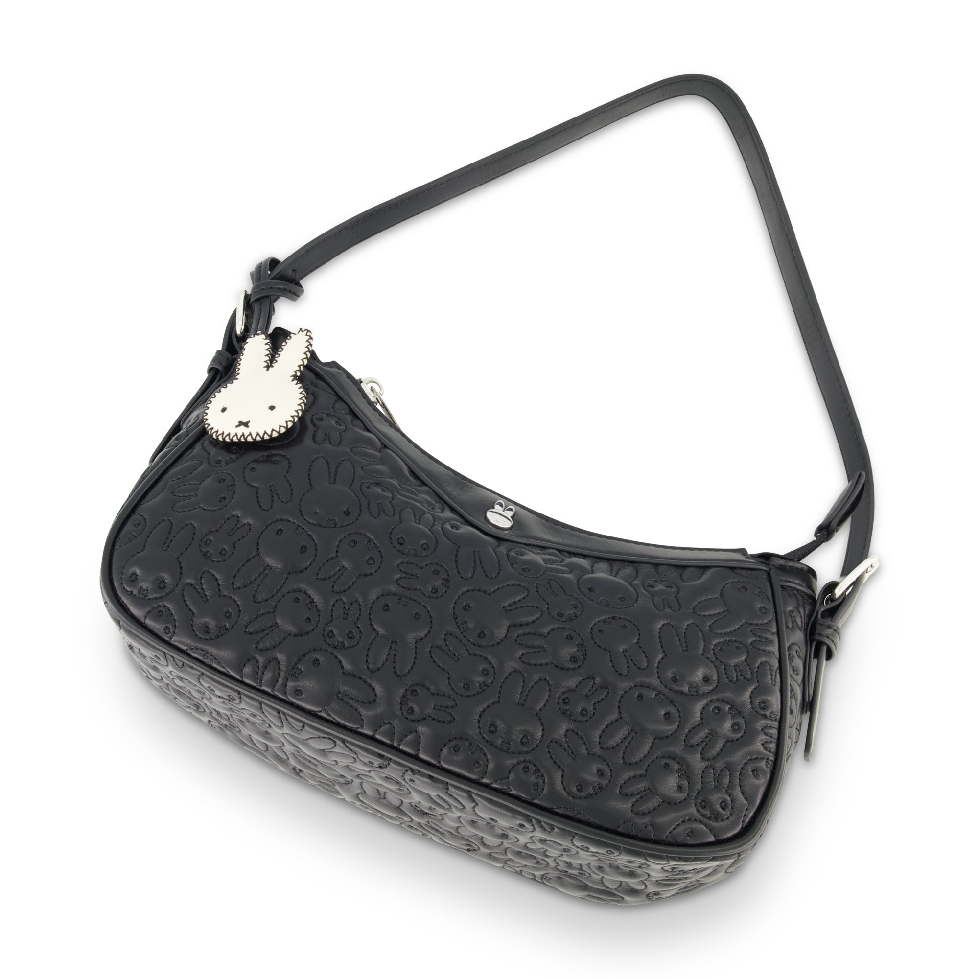 danielle-nicole-miffy-quilted-sac-paule-noir-matelass image 5