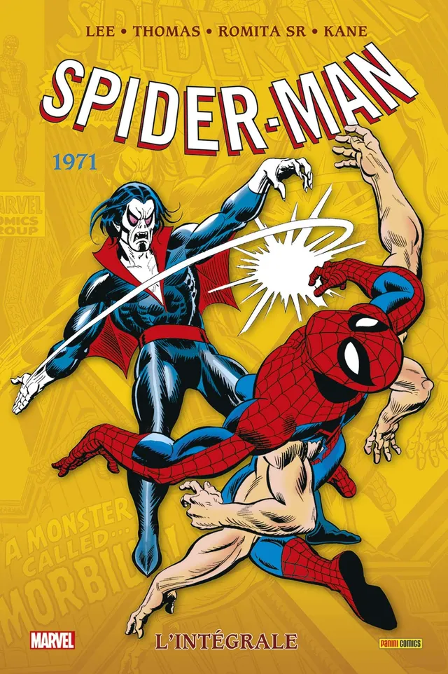 amazing-spider-man-l-int-grale-1971-t09-comics-marvel image 1
