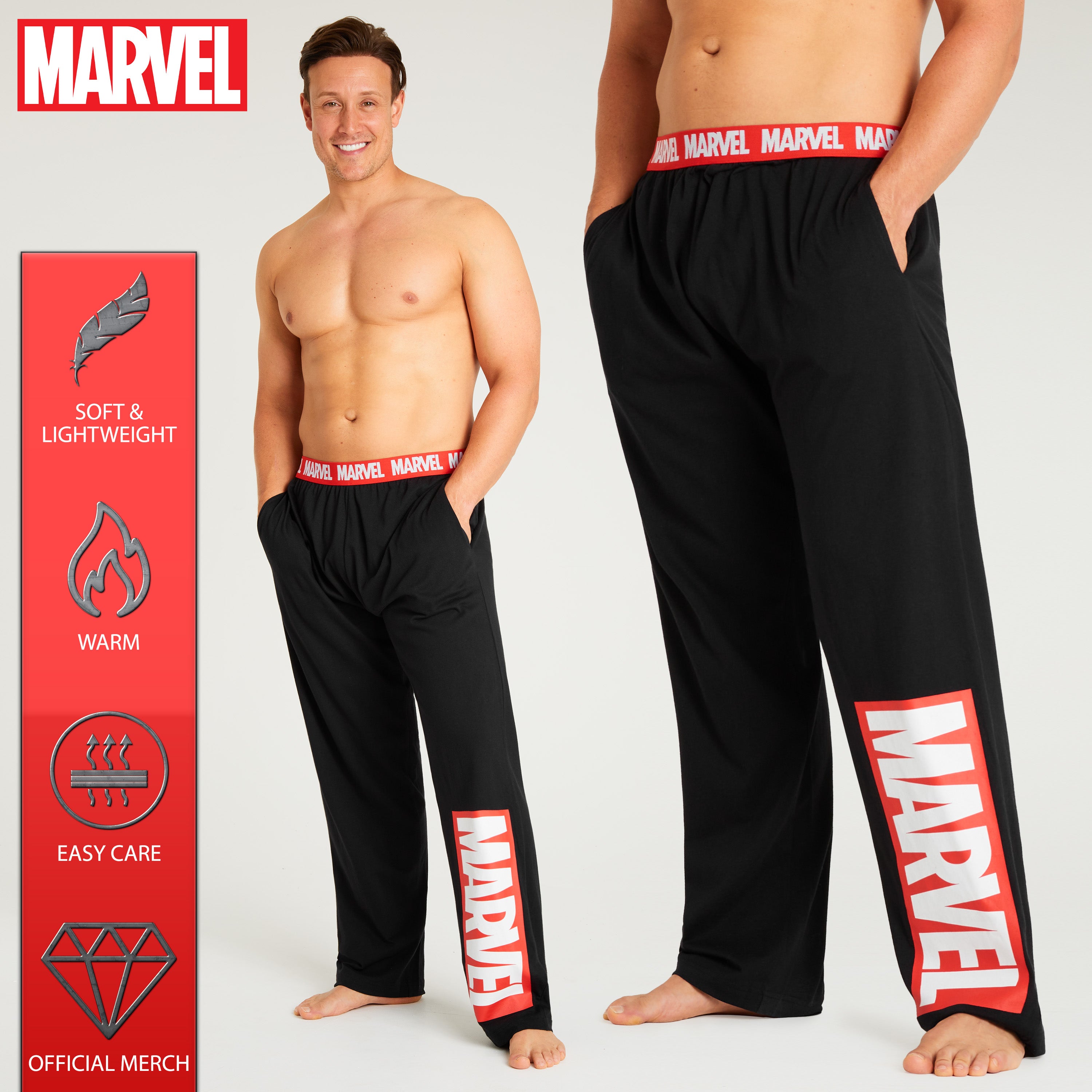 marvel-avengers-bas-de-pyjama-homme-imprim-h-ros image 5
