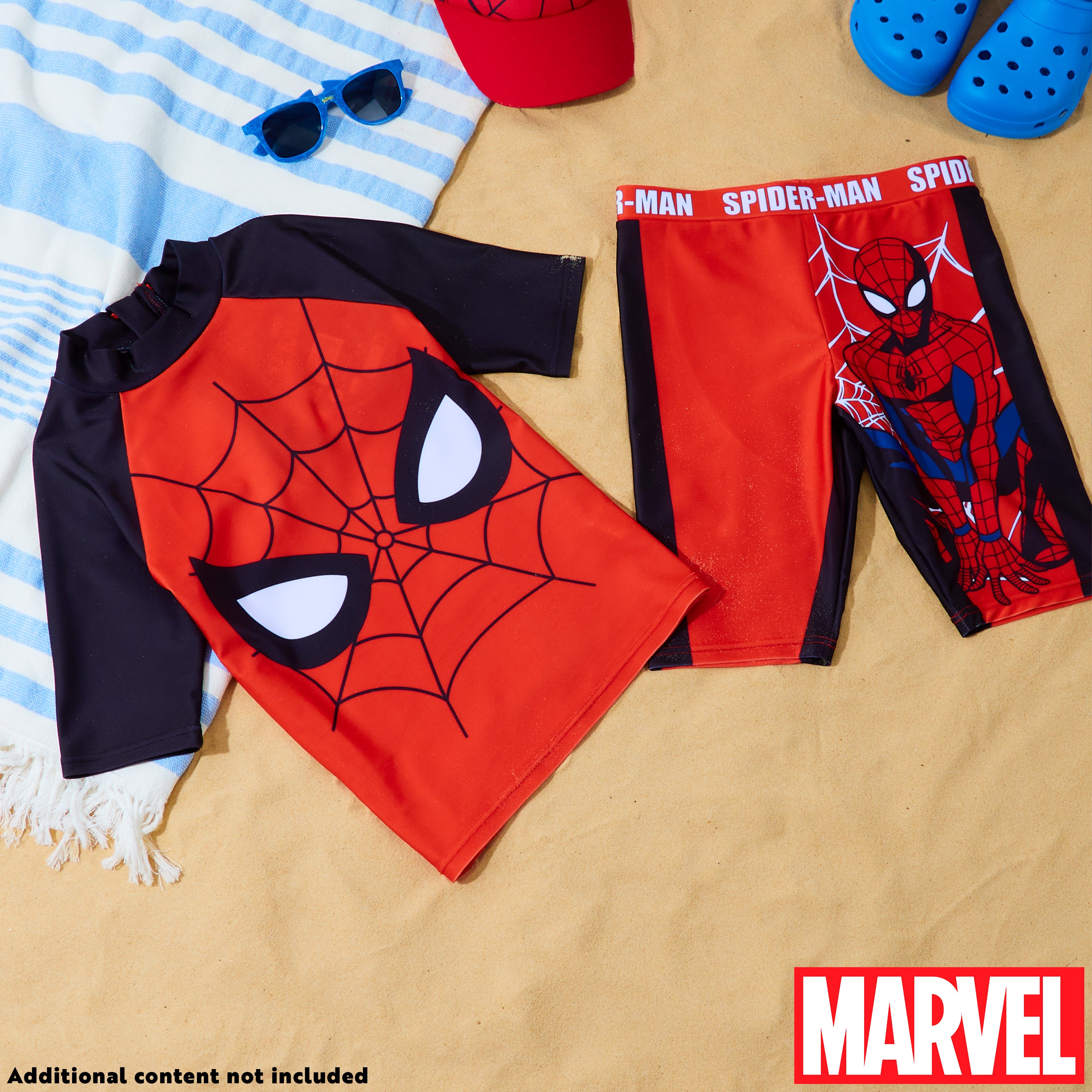 marvel-maillot-de-bain-gar-on-2-pi-ces-manches-mi-longues image 2
