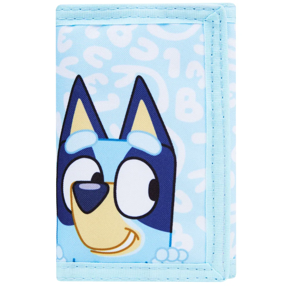 bluey-portefeuille-enfant-triple-scratch-motif-bleu image 1