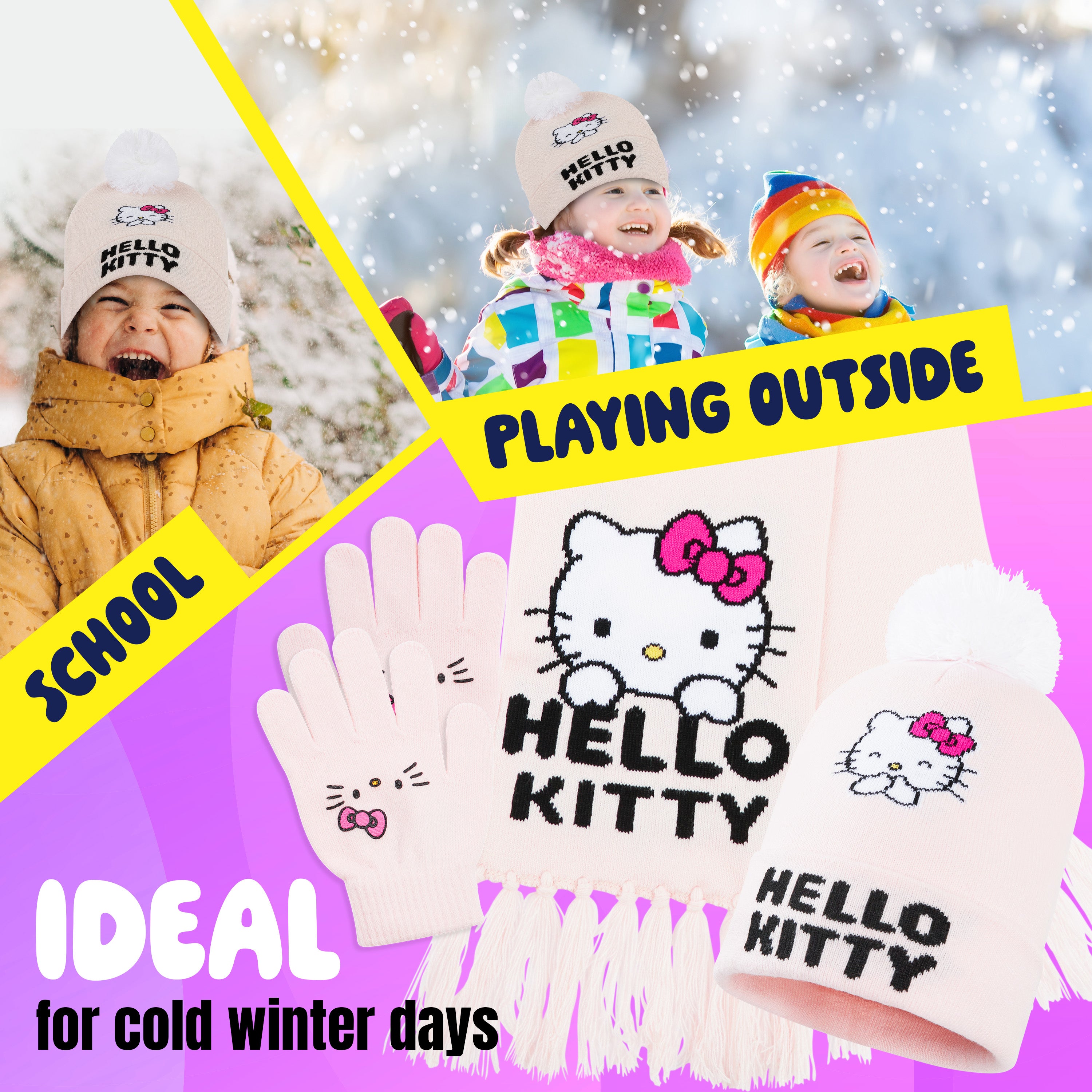 hello-kitty-ensemble-hiver-fille-bonnet-charpe-gants-4-12-ans image 4