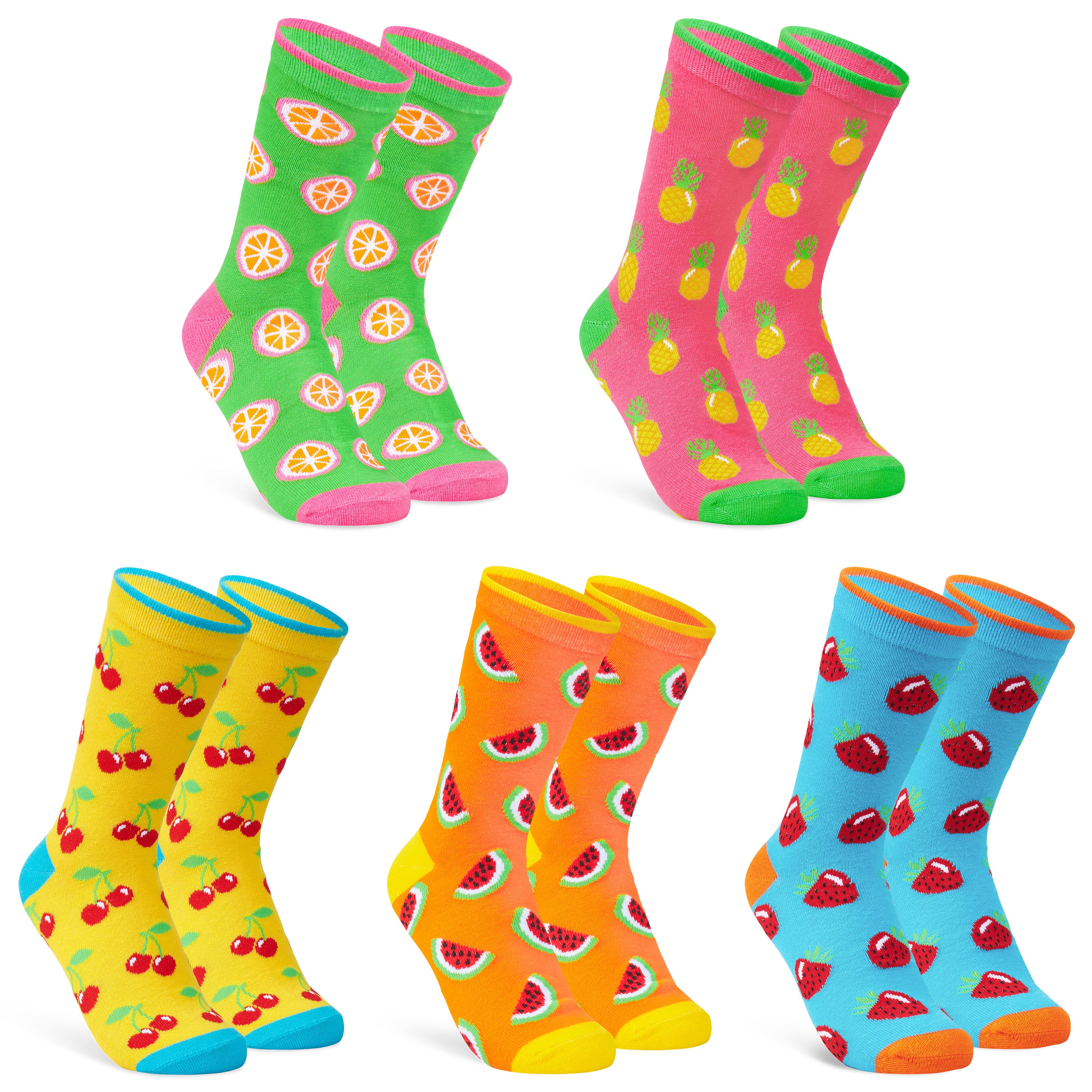 get-trend-citycomfort-chaussettes-femme-lot-5-paires-fantaisie image 1