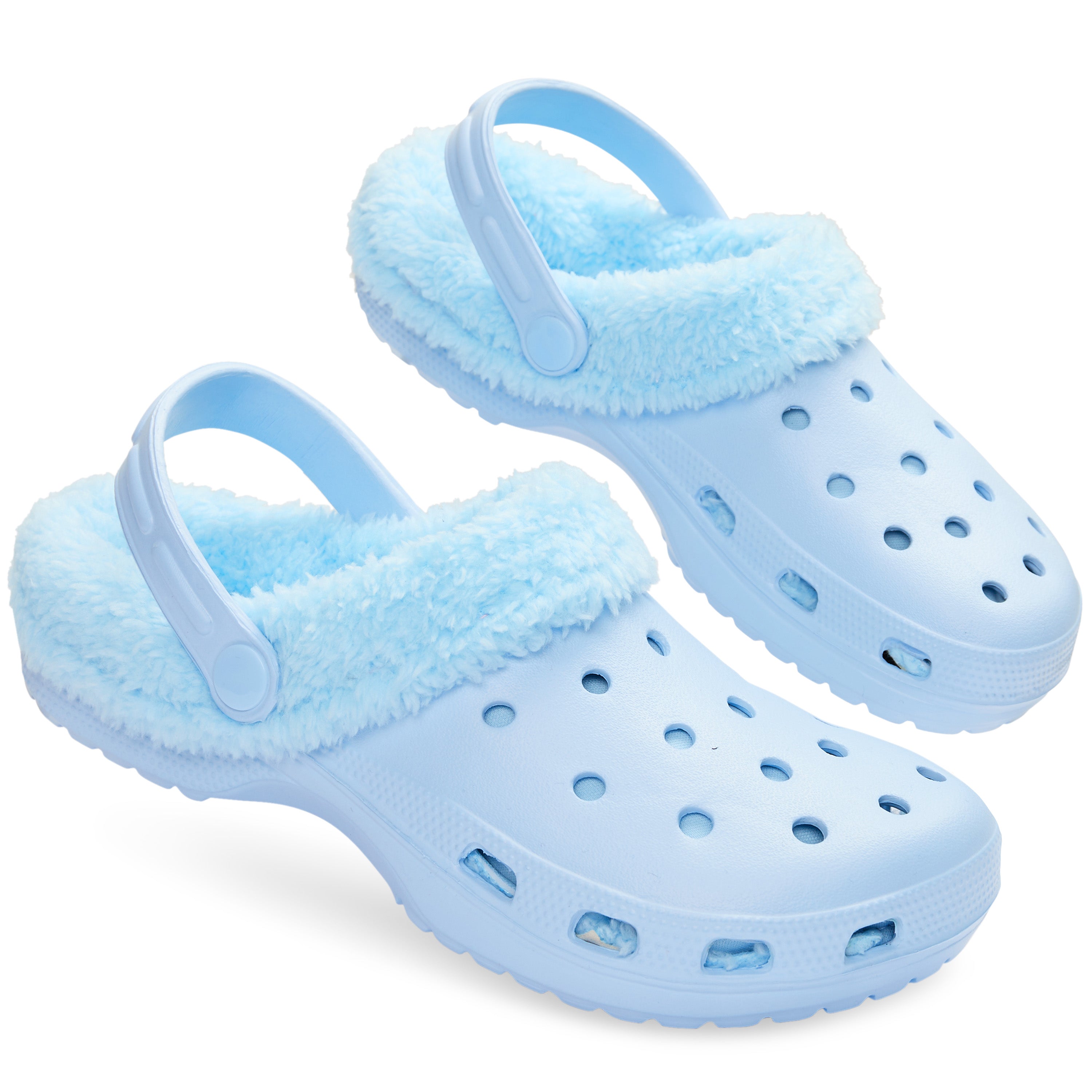 citycomfort-women-sabots-fourr-s-femme-rose-38 image 7