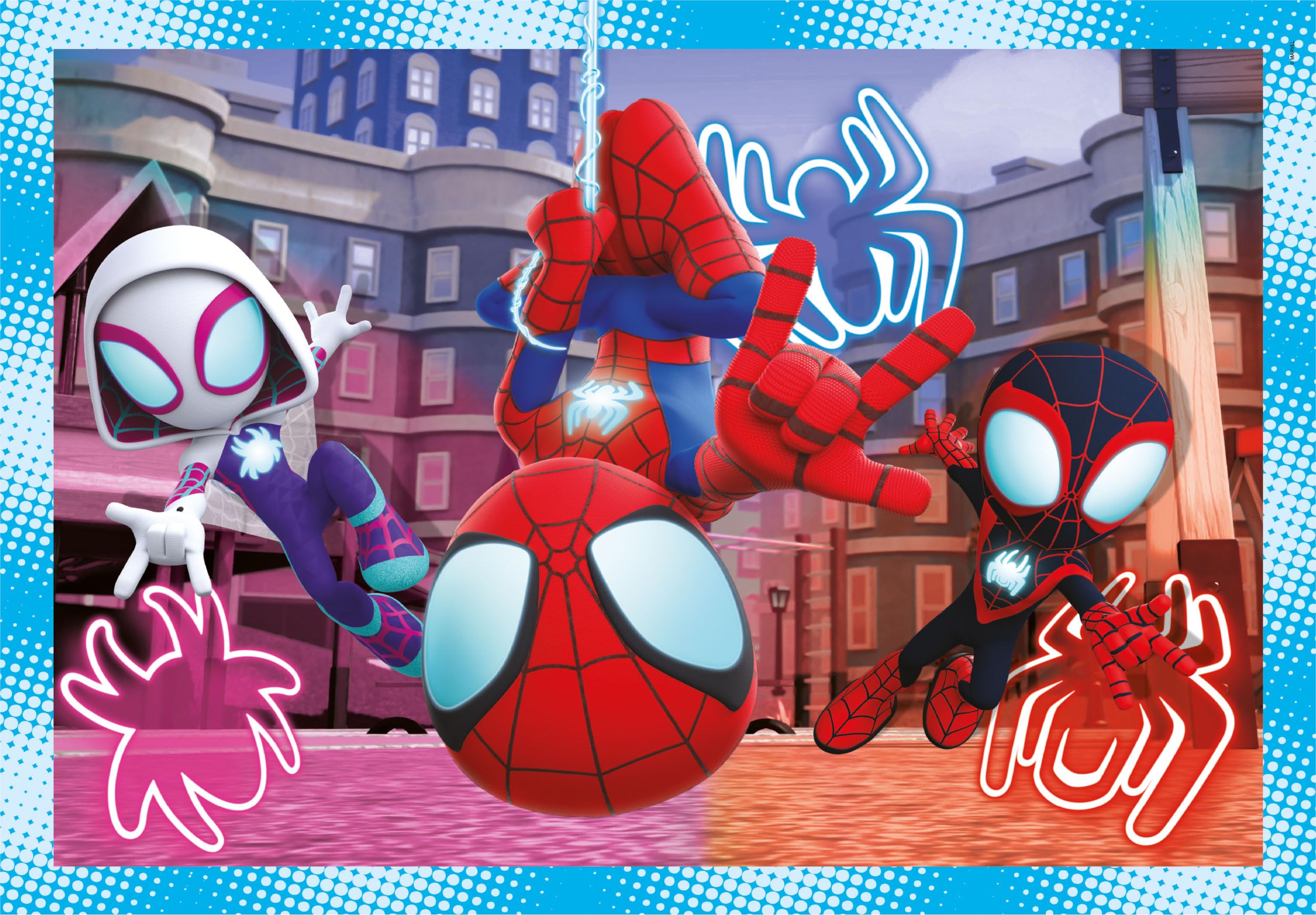 marvel-puzzles-spidey-amazing-friends-puzzle-4-en-1-12-24-pi-ces image 6