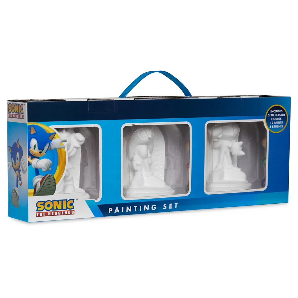 sonic-kit-peinture-figurines-peindre-lot-de-3-enfant image 1
