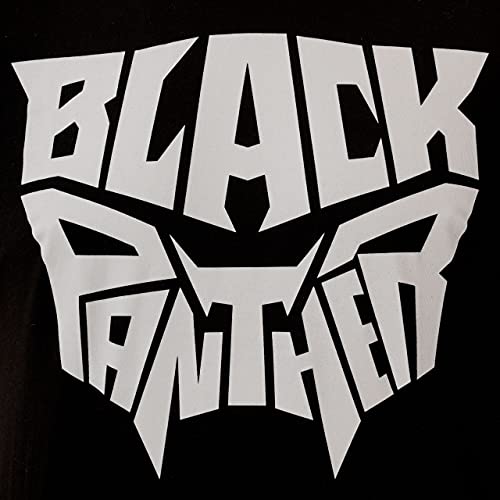 marvel-black-panther-pyjama-homme-noir-taille-l-manches-courtes image 6