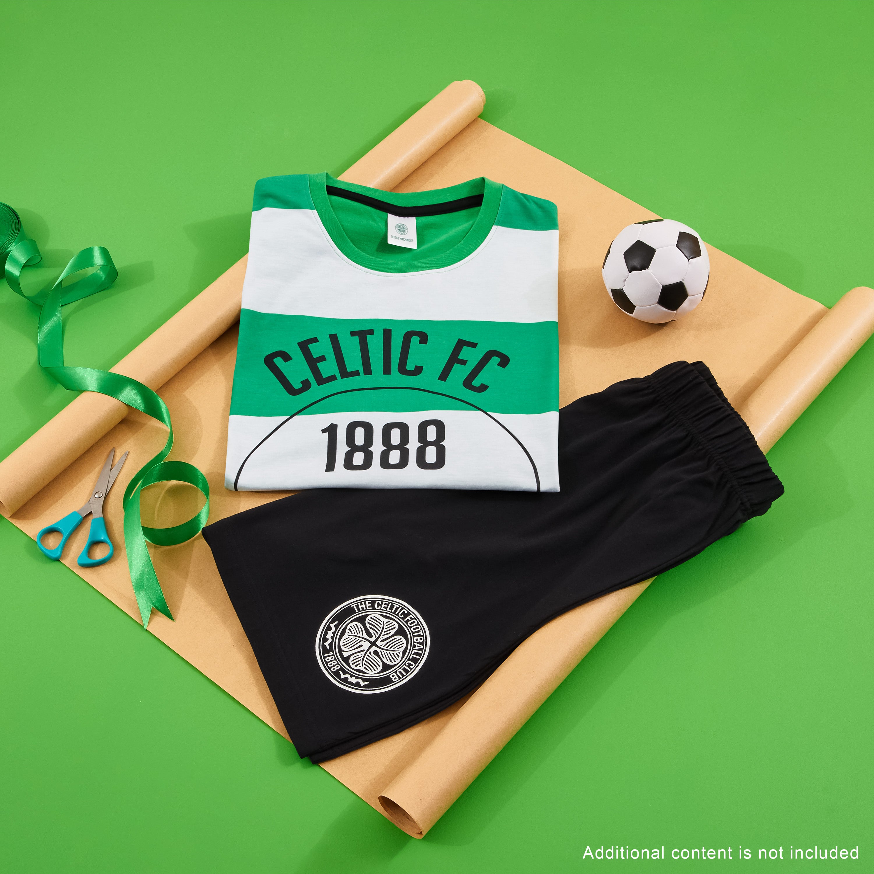 get-trend-celtic-pyjama-homme-short-t-shirt-taille-l-respirant image 2