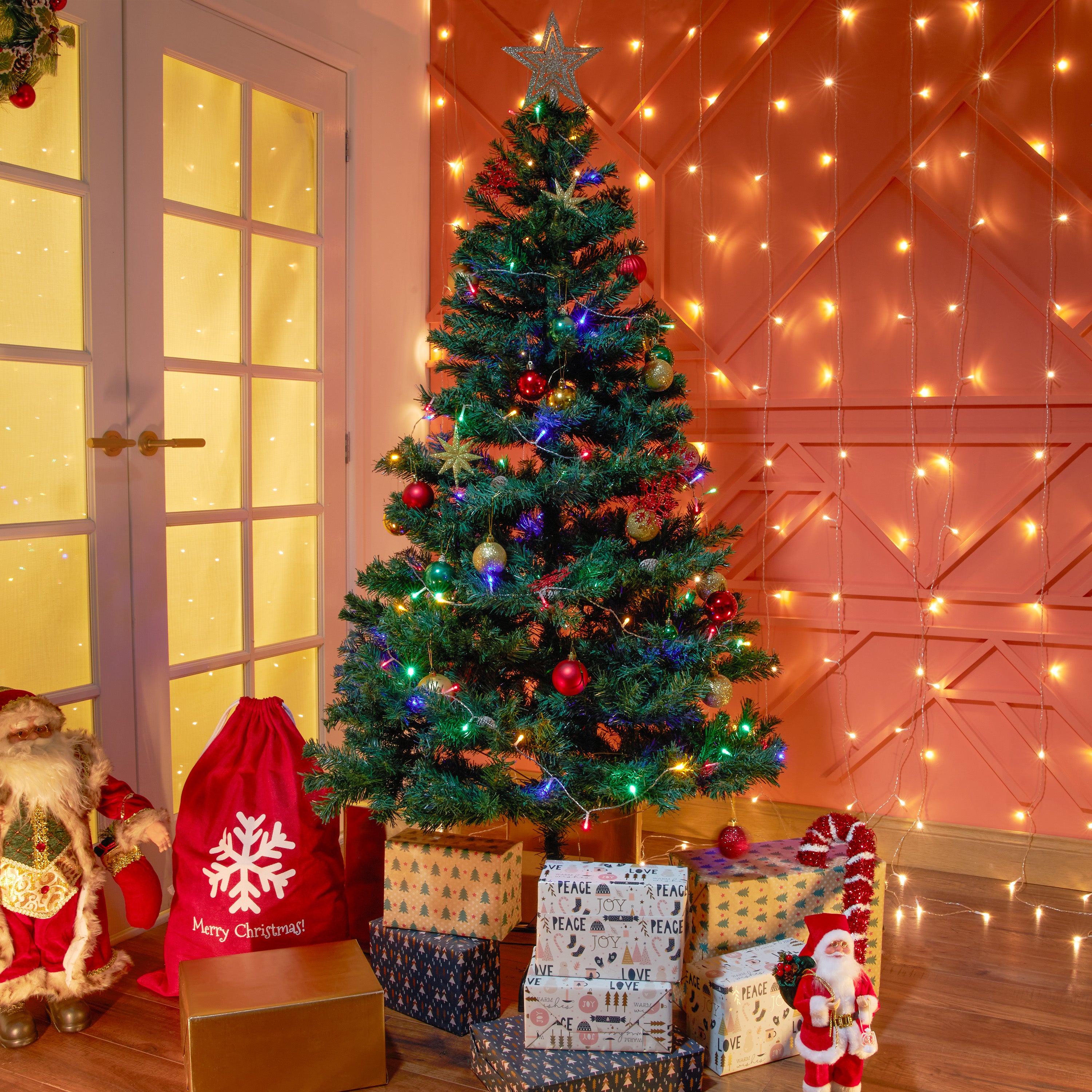 deco-express-sapin-artificiel-vert-180-cm-pied-m-tal image 5
