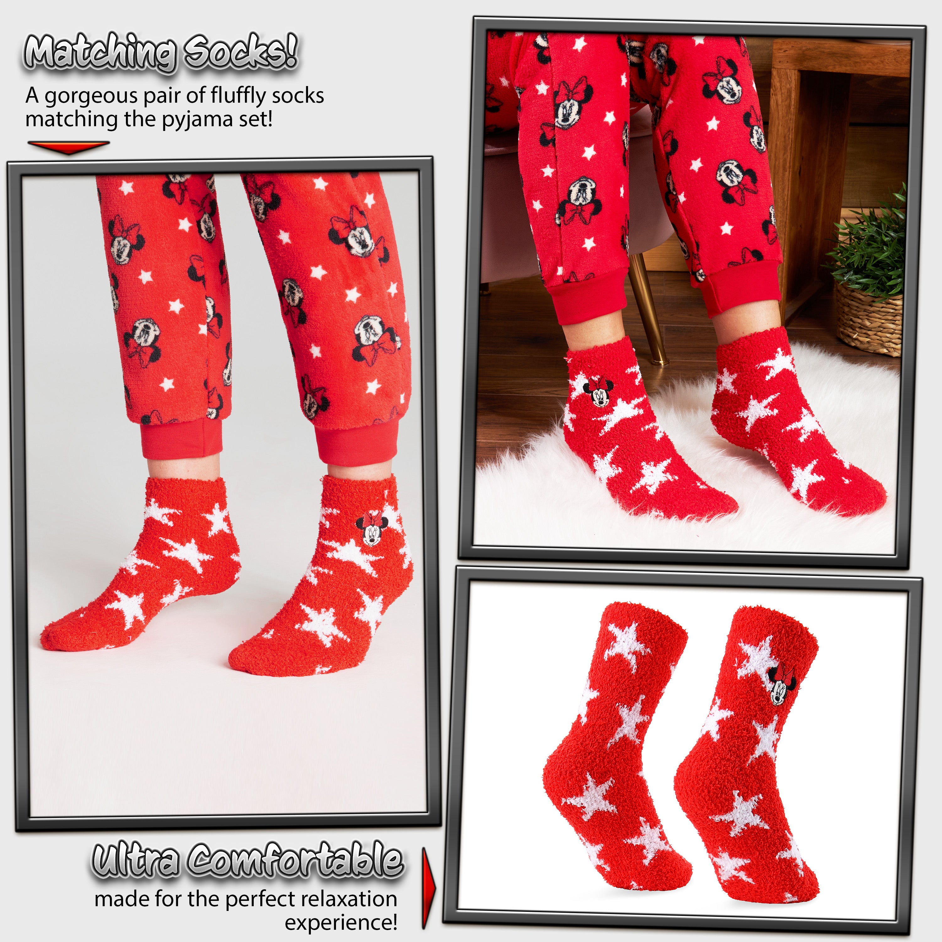 disney-pyjama-polaire-femme-stitch-avec-chaussettes-taille-s image 4