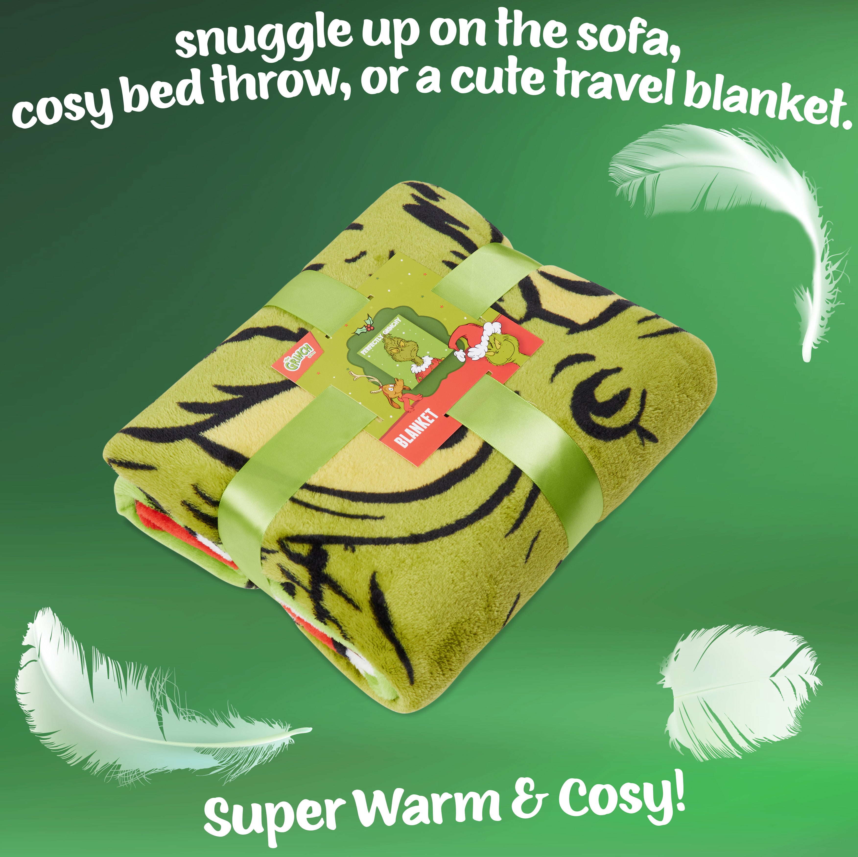 grinch-plaid-polaire-150x130-cm-couverture-canap-festive image 4
