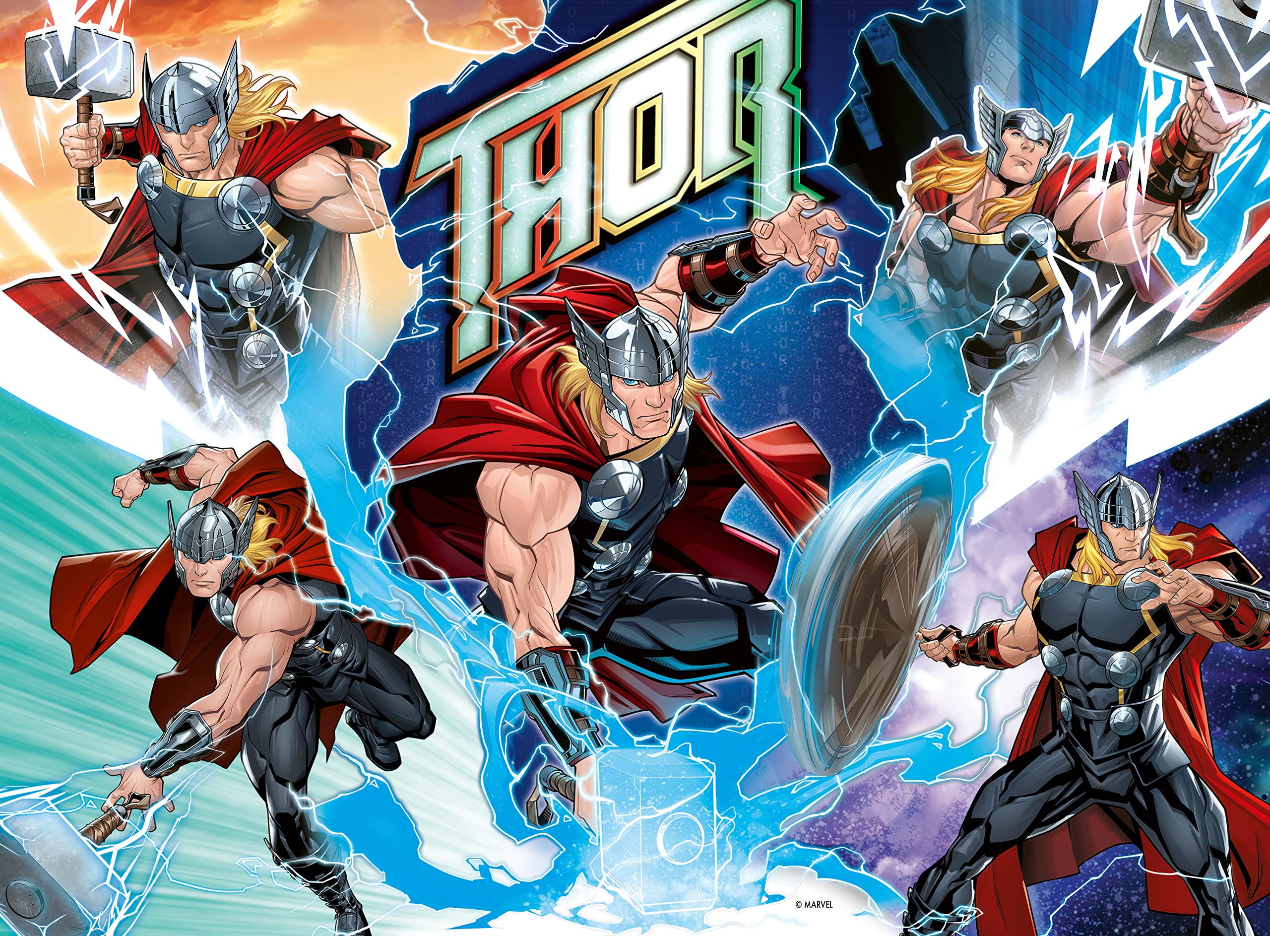 ravensburger-marvel-thor-puzzle-100-pi-ces-xxl-d-s-6-ans image 2
