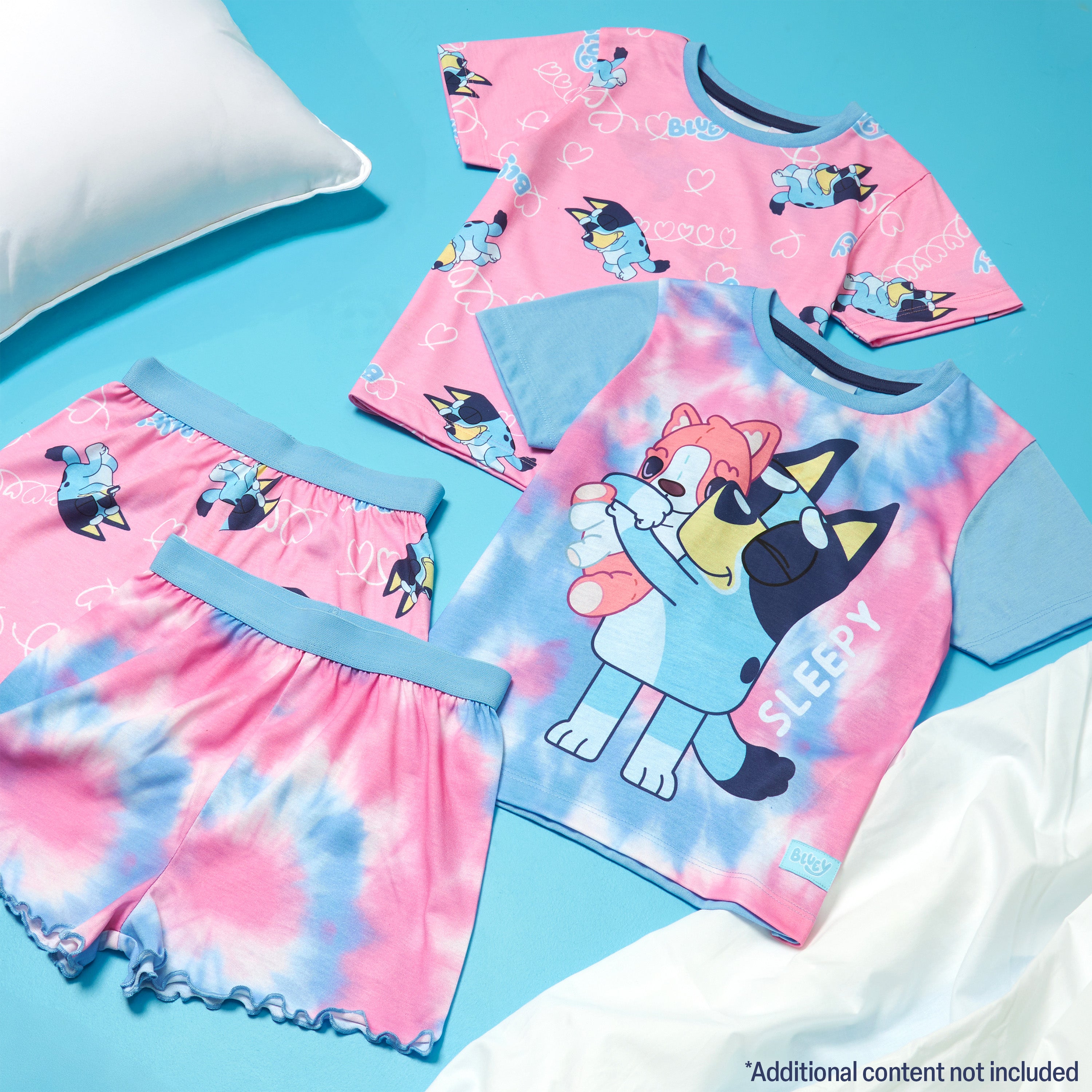 bluey-pyjama-fille-court-manche-courte-lot-2-taille-2-3-ans image 5
