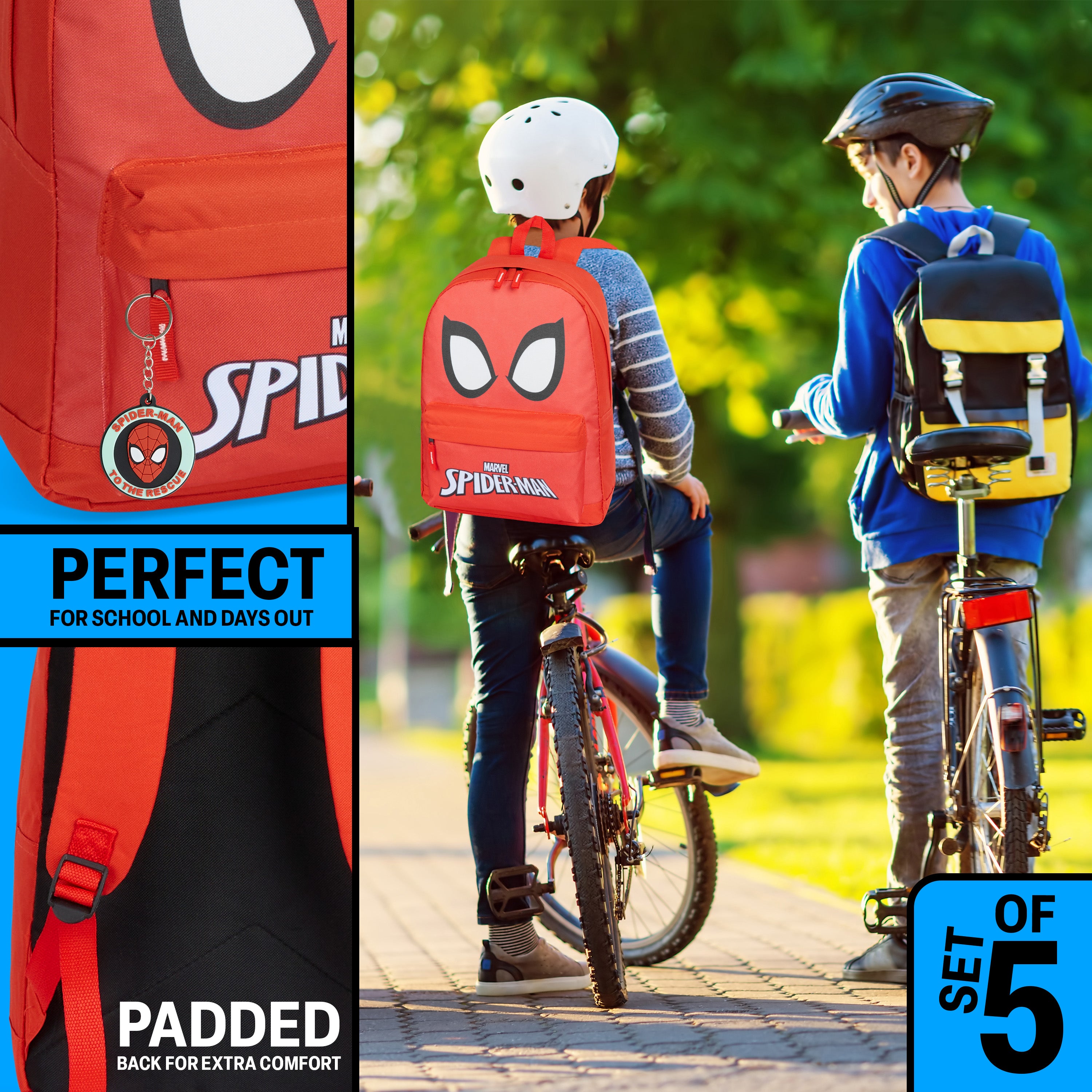 marvel-cartable-cole-5-pi-ces-sac-dos-gar-on-gourde image 6