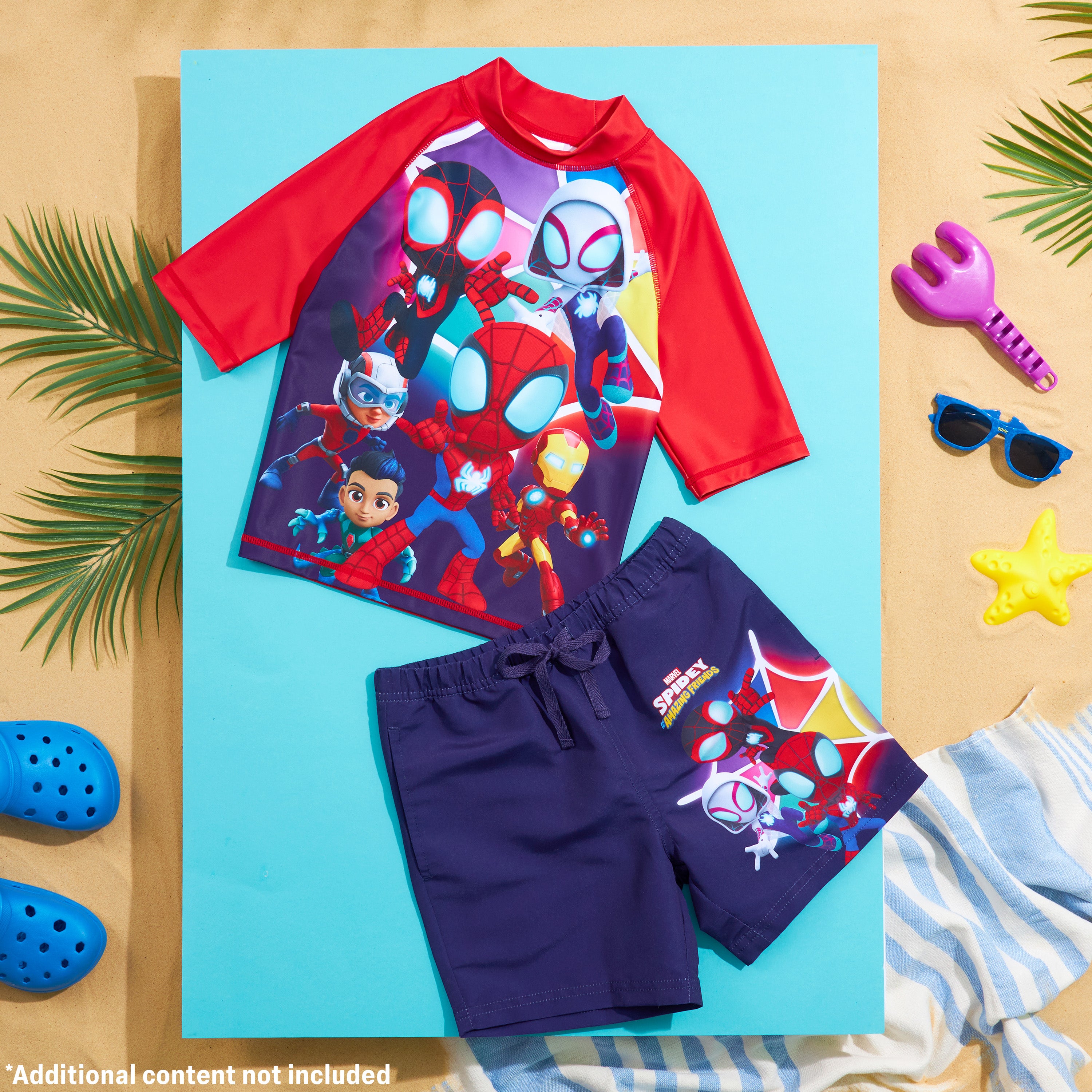 get-trend-marvel-spidey-maillot-bain-gar-on-5-6-ans-2-pi-ces image 5