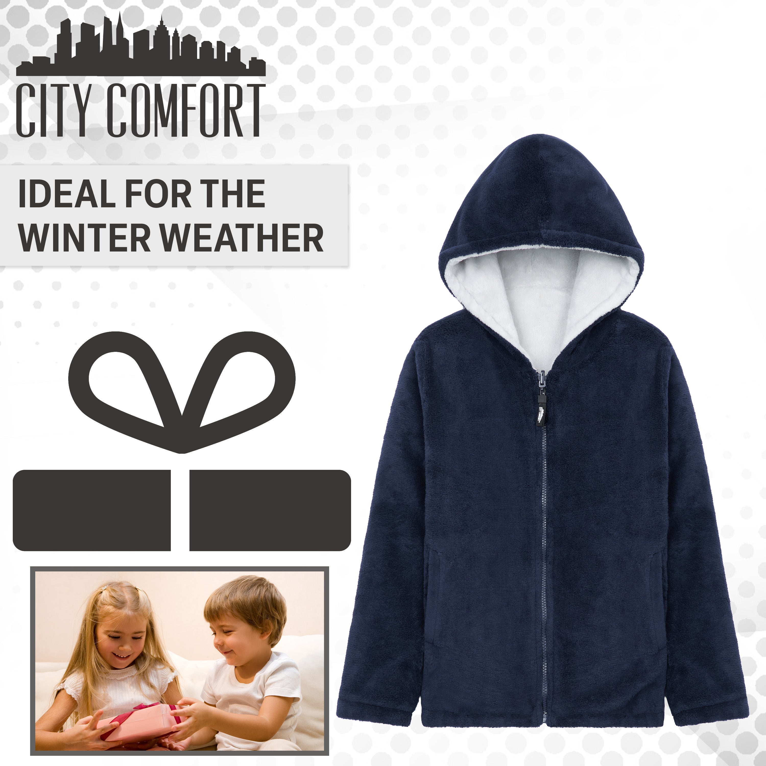citycomfort-sweat-enfant-r-versible-marine-7-8-ans image 4
