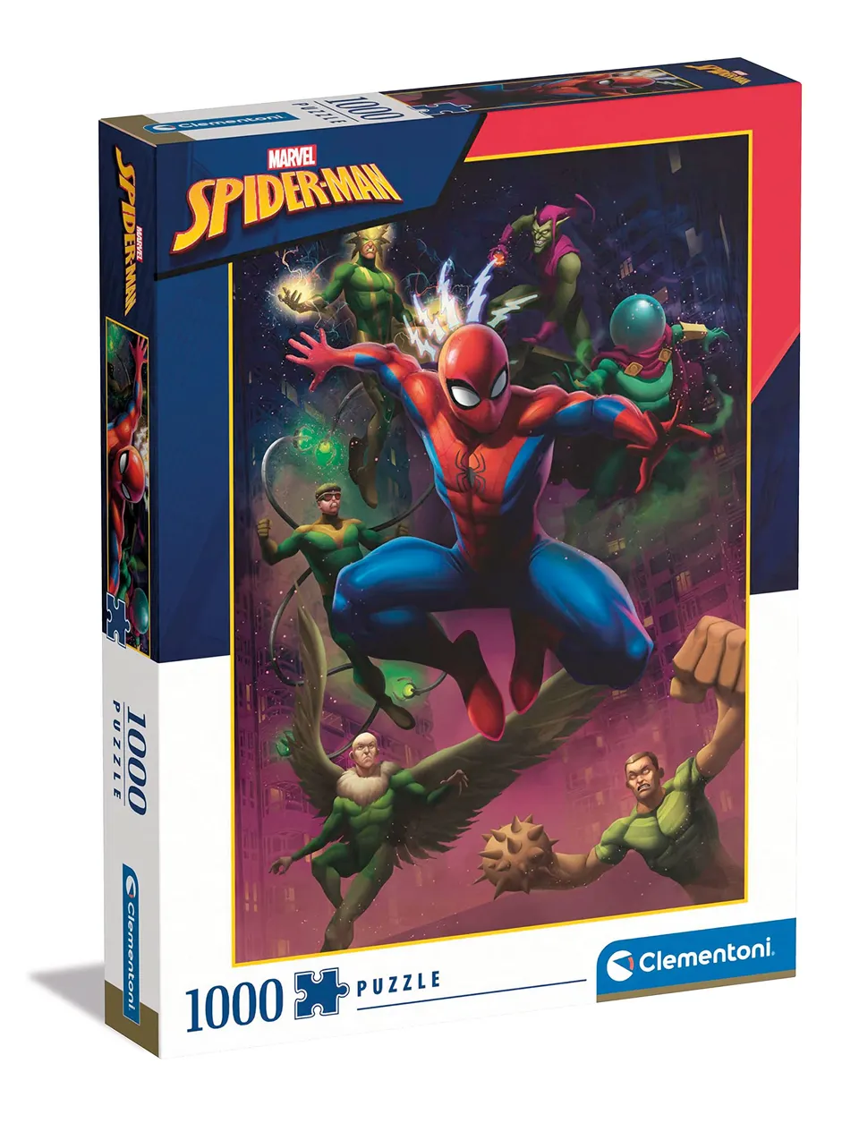 marvel-spiderman-illustrated-puzzle-1000-pi-ces-70x50-cm image 1