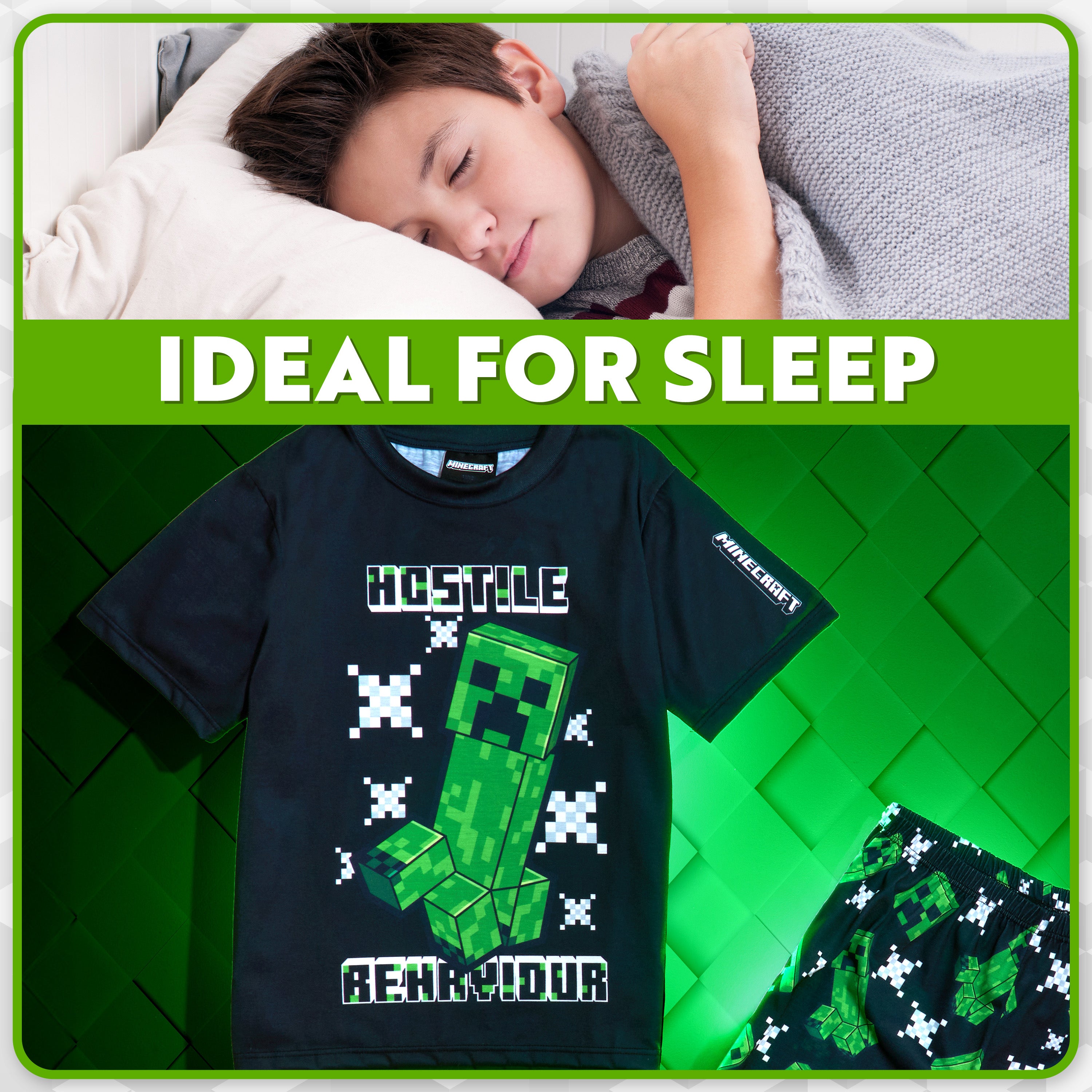 get-trend-boys-pyjama-short-enfant-manches-courtes-gamer image 2