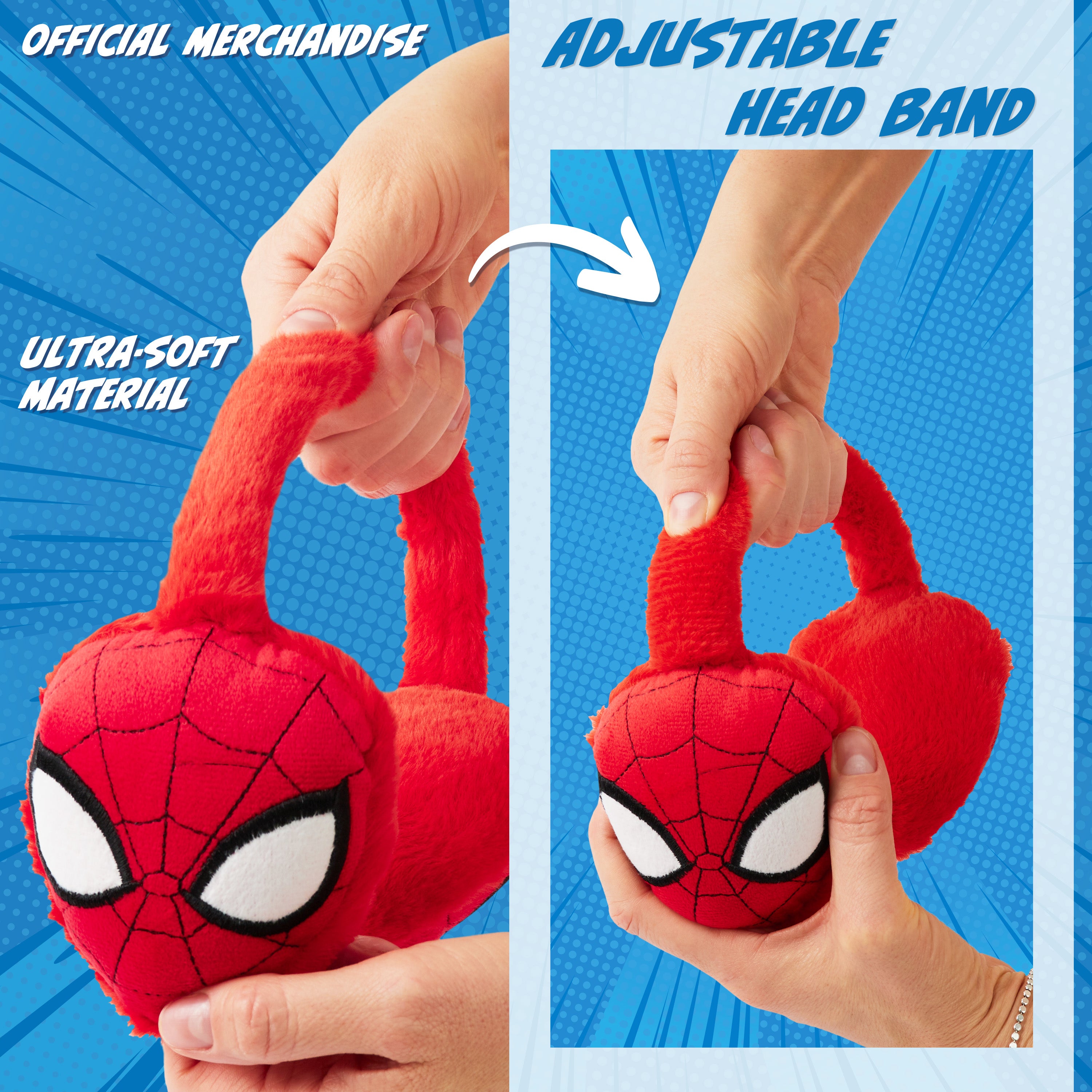 marvel-spiderman-cache-oreilles-enfant-doux-hiver image 6
