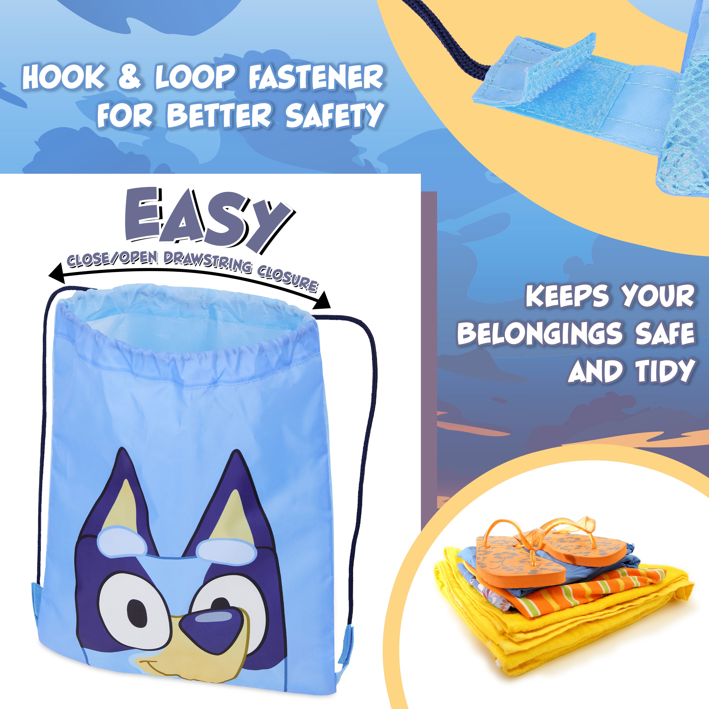 bluey-sac-piscine-enfant-cordon-29x38-cm-a-ration image 5