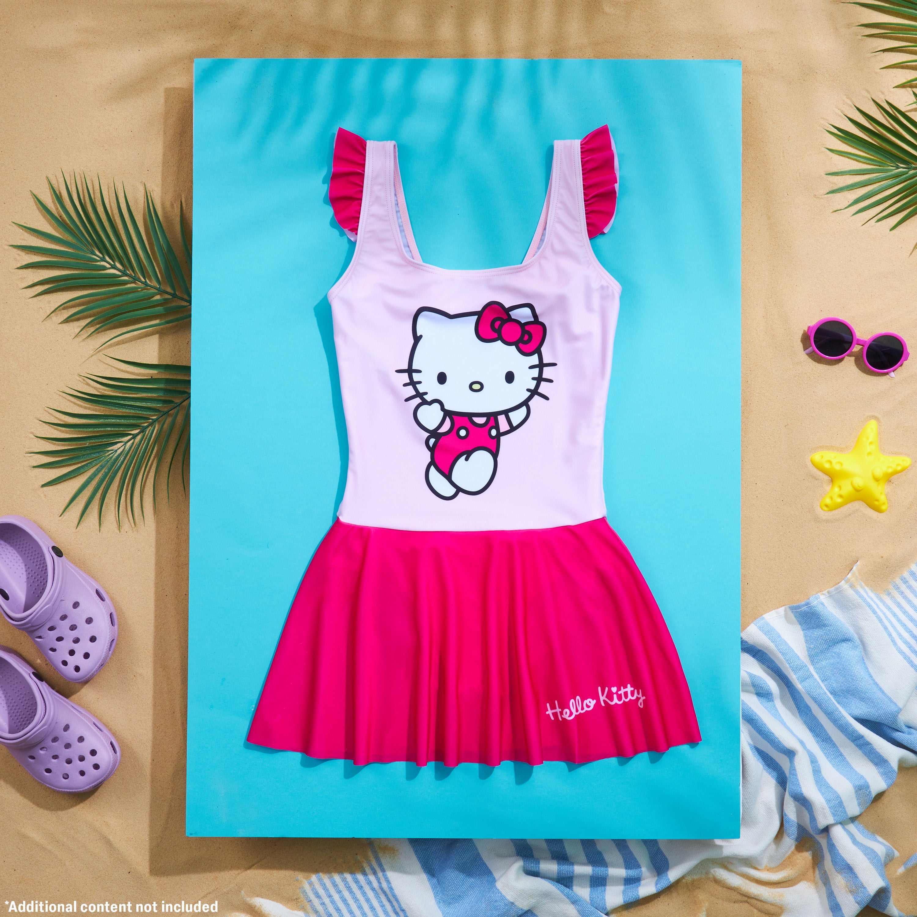 hello-kitty-maillot-robe-fille-7-8-ans-jupe-une-pi-ce image 5