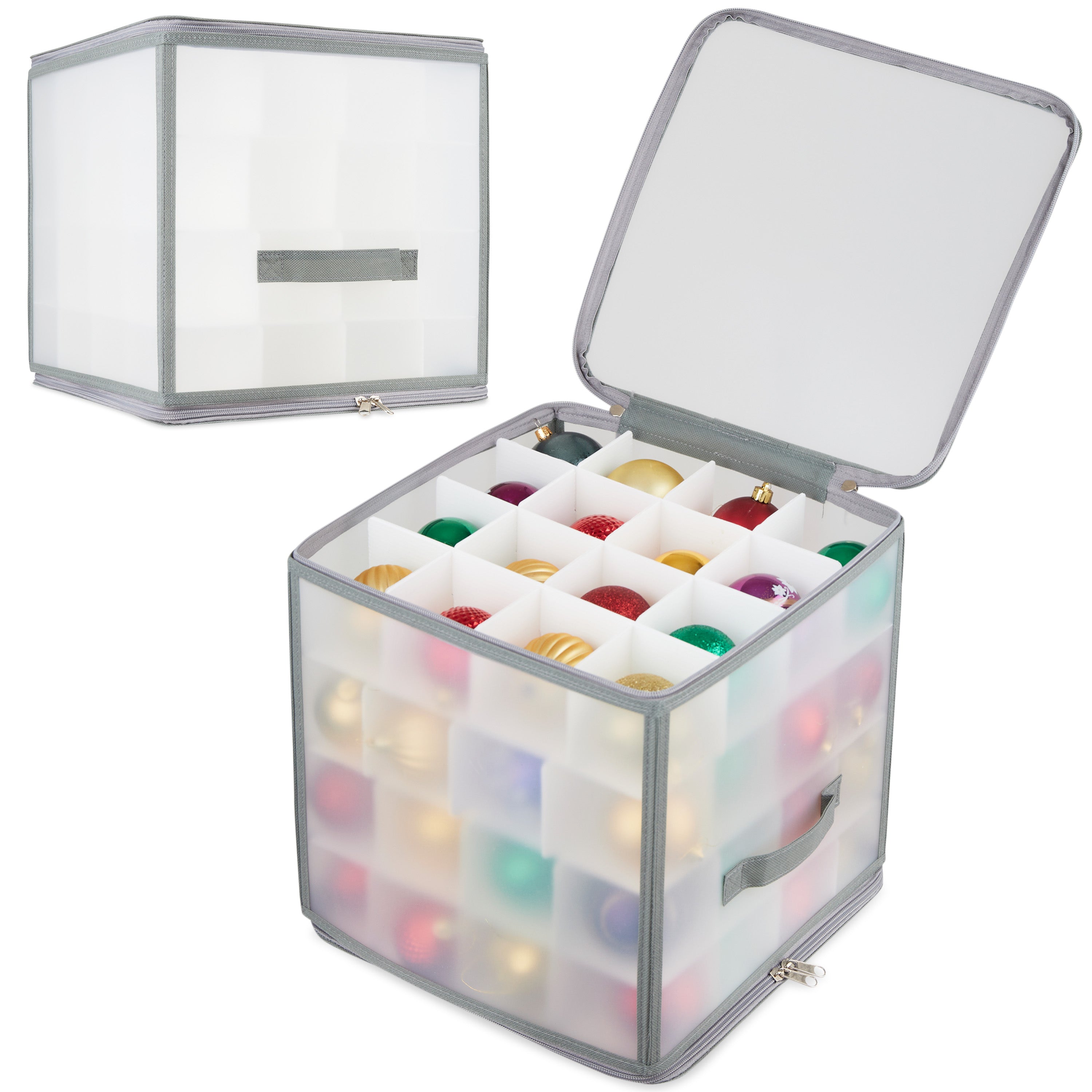 deco-express-bo-te-rangement-boules-no-l-blanche-casiers image 1