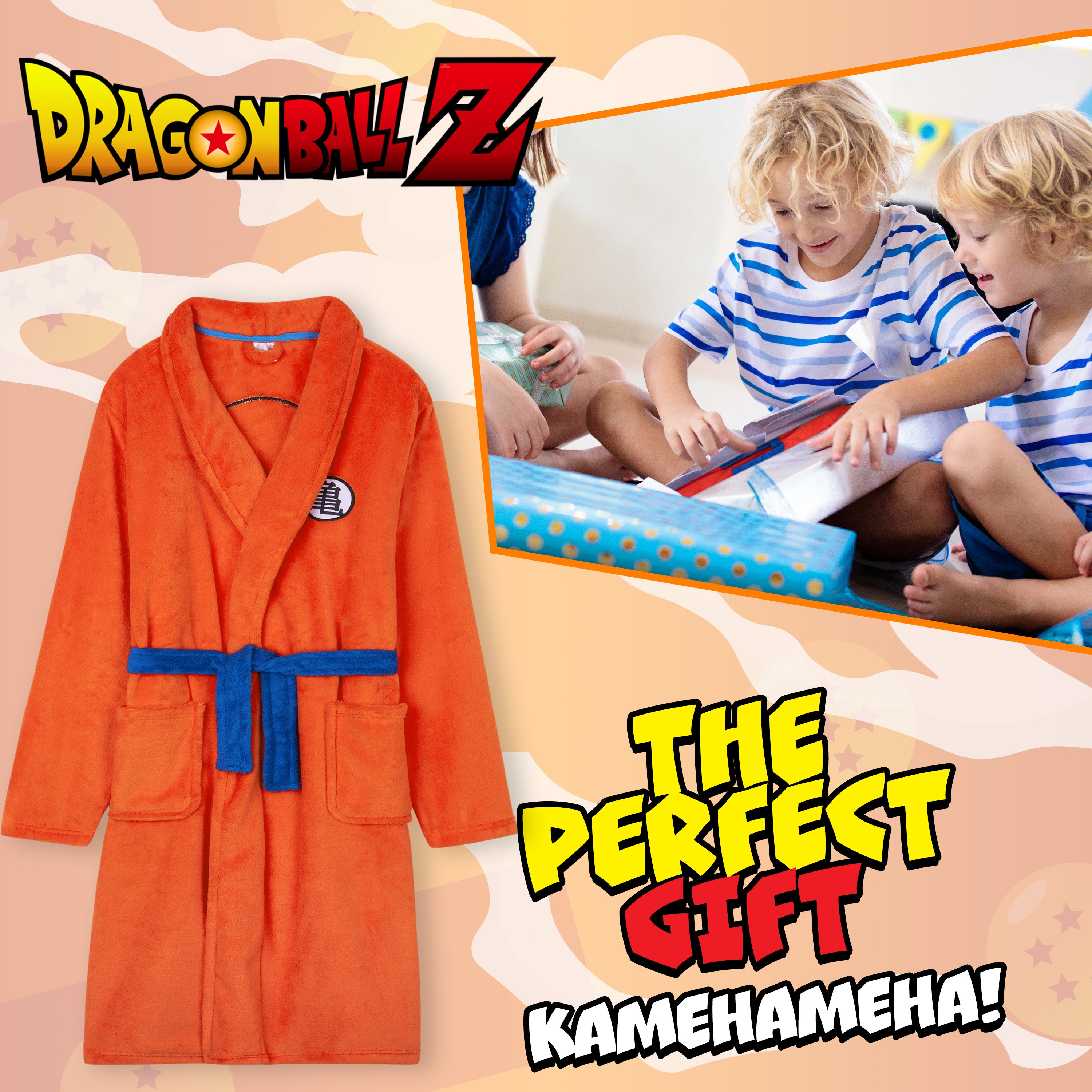 get-trend-boys-dragon-ball-z-peignoir-gar-on-11-12-ans-polaire image 4