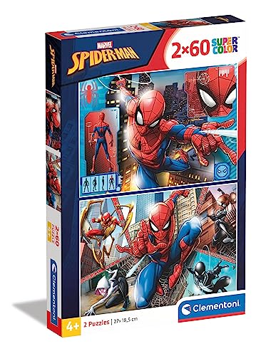 clementoni-supercolor-spider-man-puzzle-enfant-2x60-pi-ces-4-ans image 7