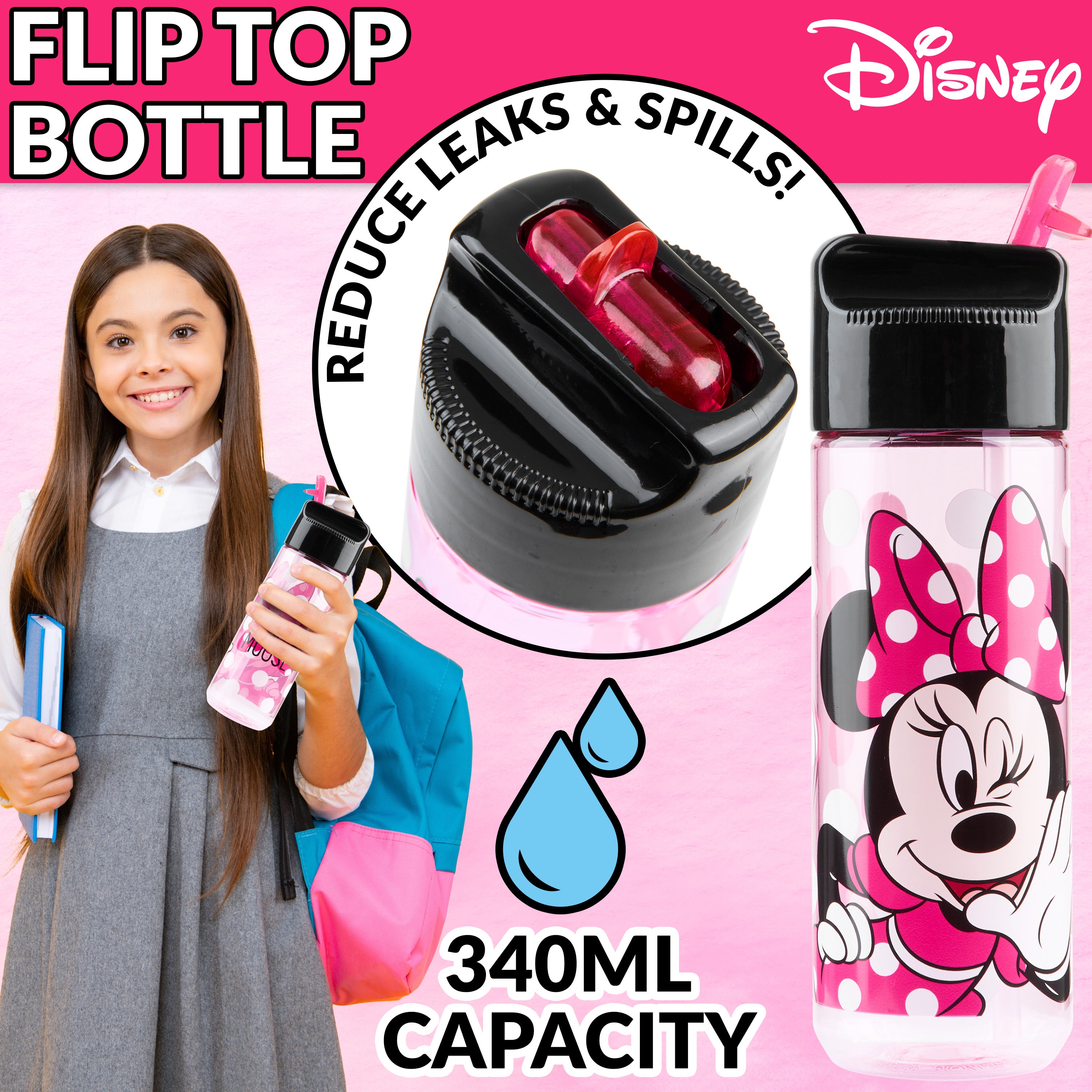 disney-stitch-lunch-box-bento-rose-gourde-340-ml image 4