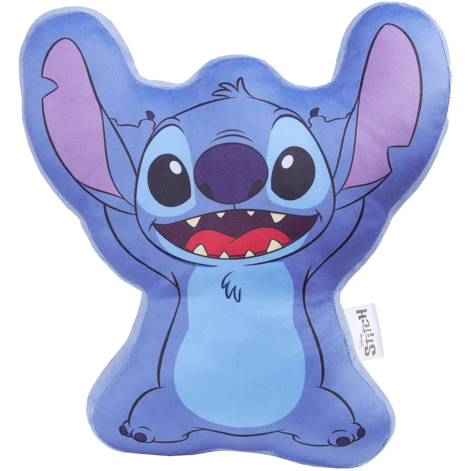 disney-stitch-coussin-peluche-enfant-bleu-35-x-33-cm image 1