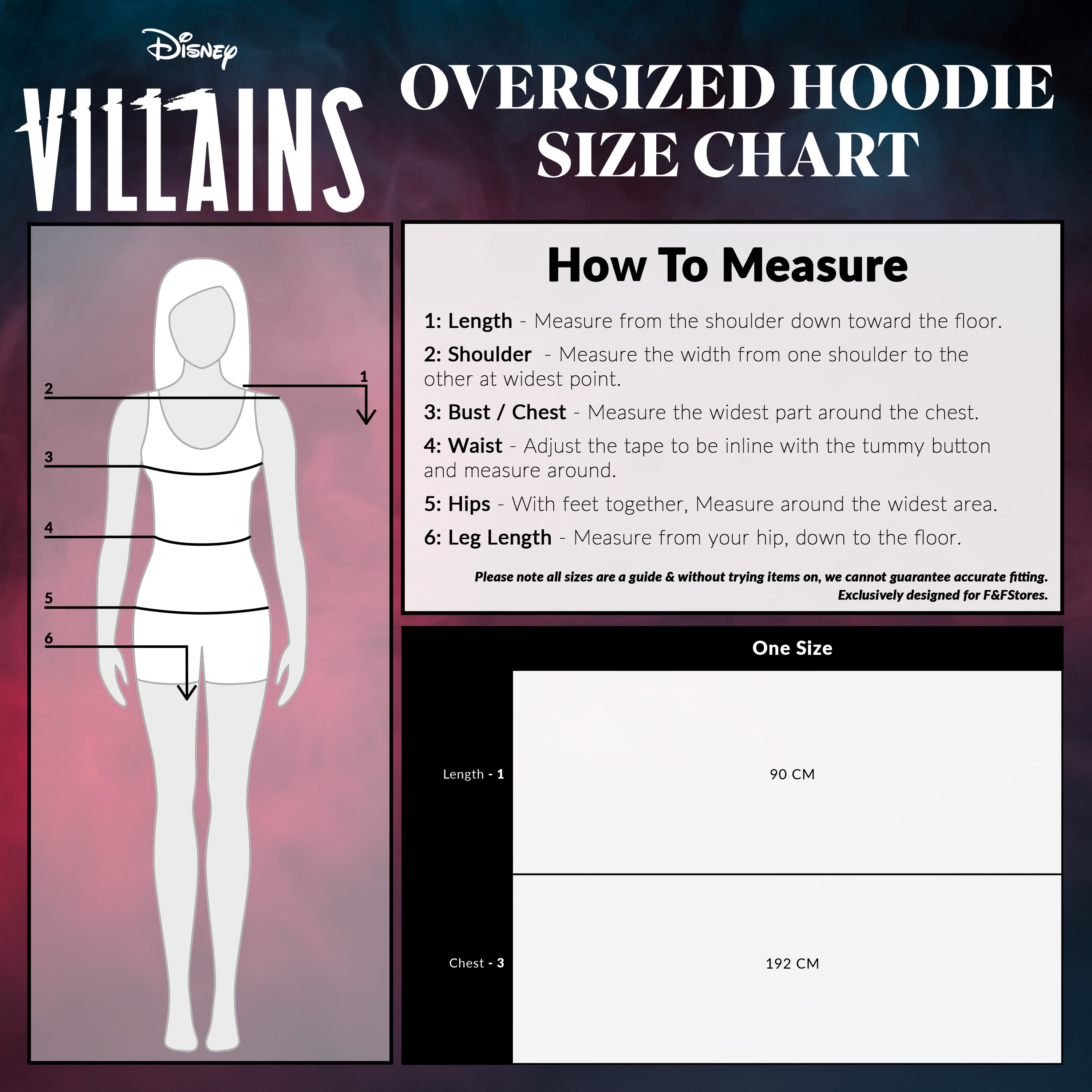 disney-sweat-plaid-femme-oversize-evil-queen-noir-polaire image 7