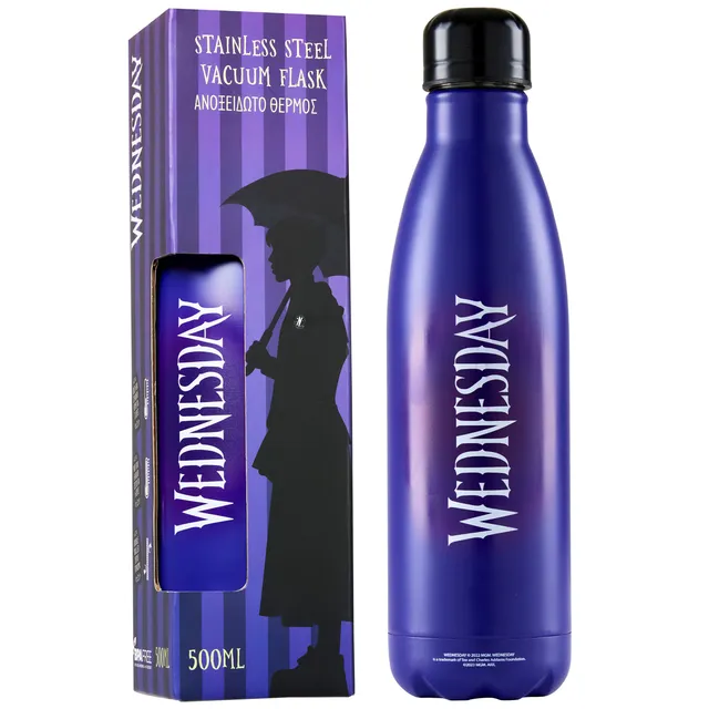wednesday-gourde-isotherme-inox-500-ml-wednesday-addams image 1