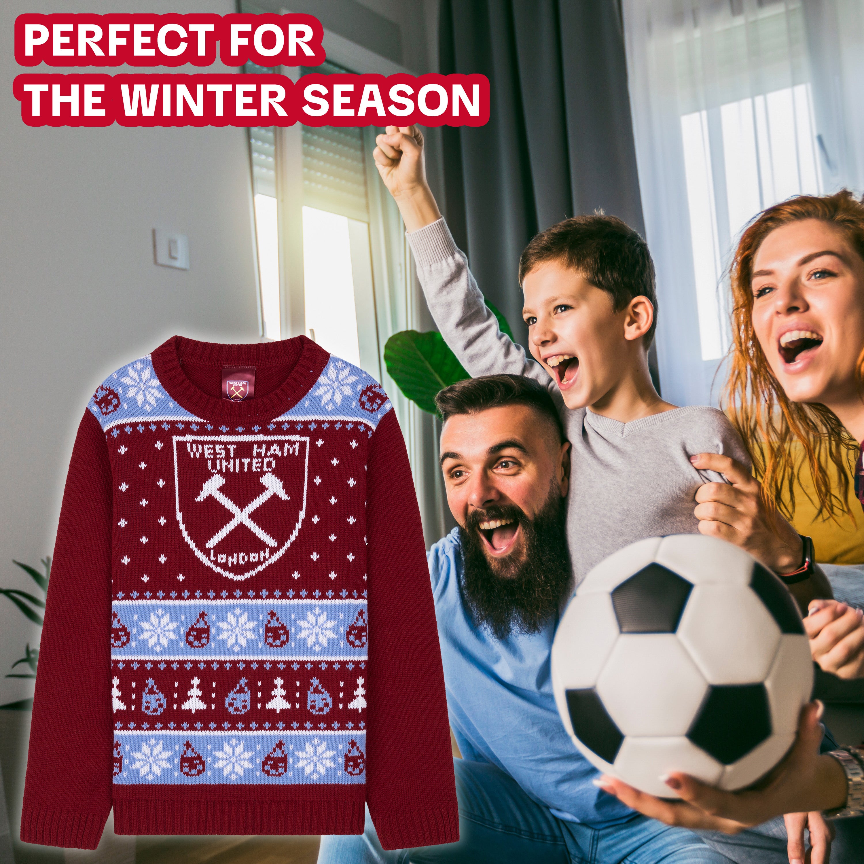 west-ham-united-pull-de-no-l-enfant-gar-on-7-8-ans image 4