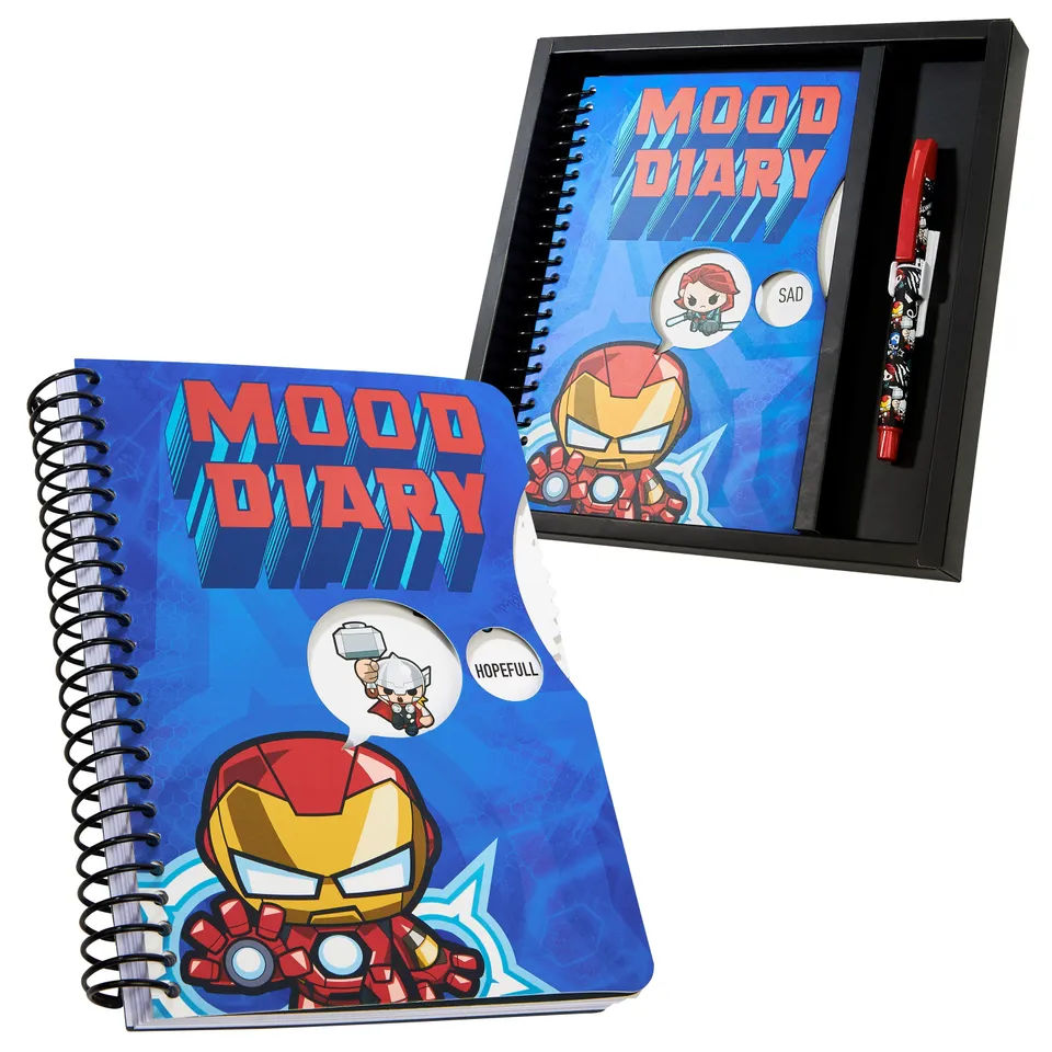 marvel-avengers-carnet-intime-iron-man-stickers image 1
