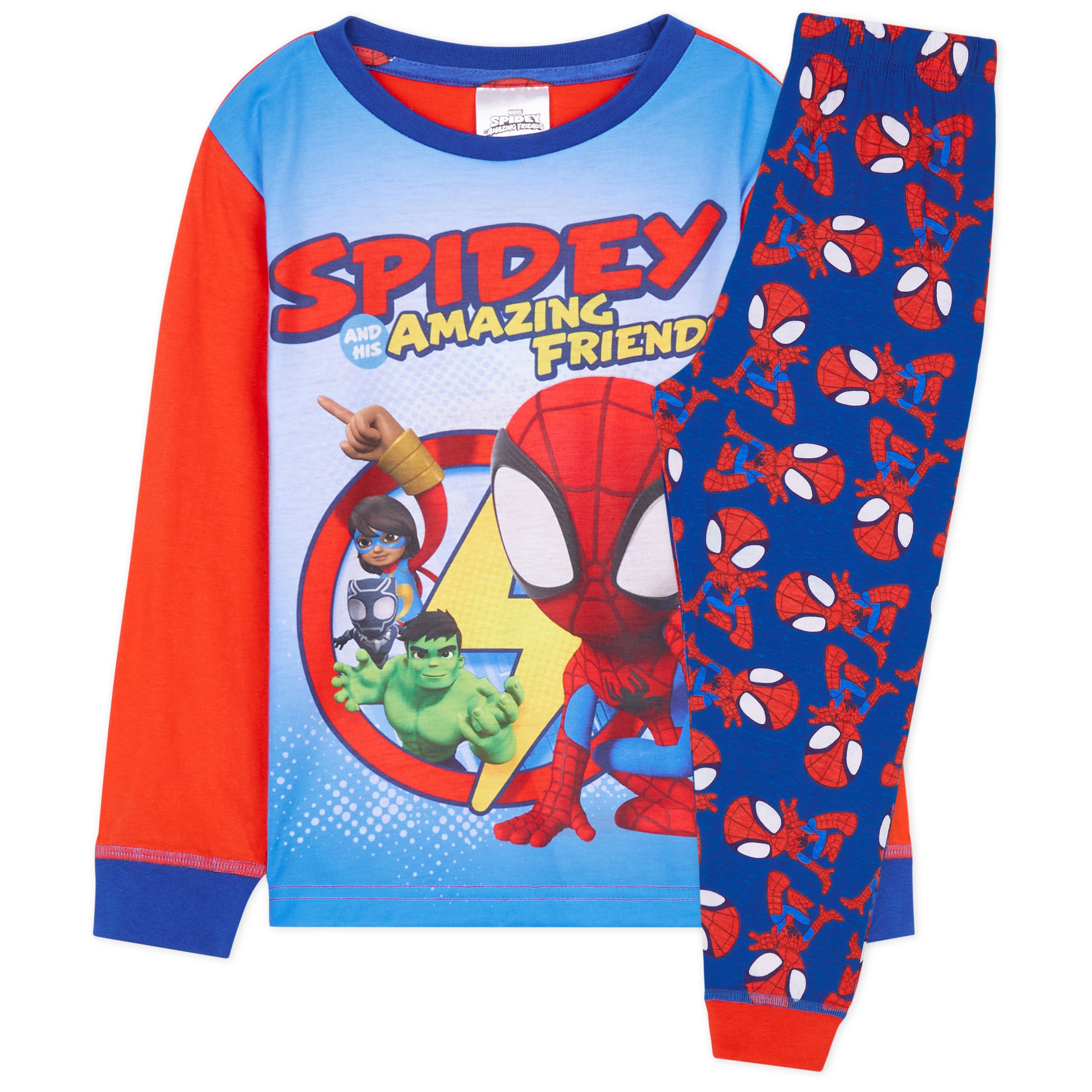 marvel-spiderman-pyjama-gar-on-2-pi-ces-doux image 4