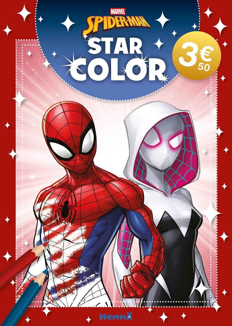 marvel-spider-man-star-color-livre-coloriage-4-ans image 1