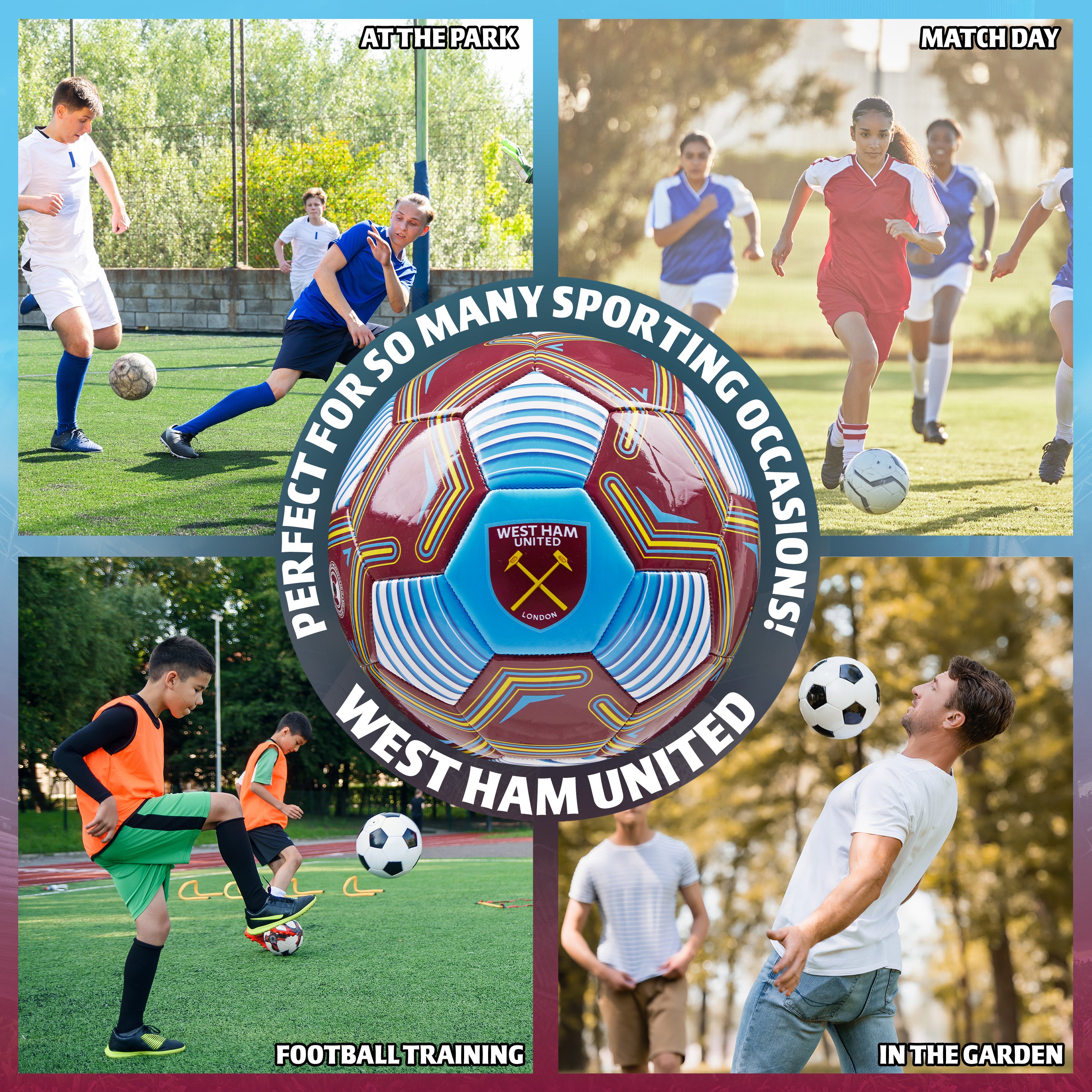west-ham-united-ballon-de-foot-taille-4-officiel-ado image 4
