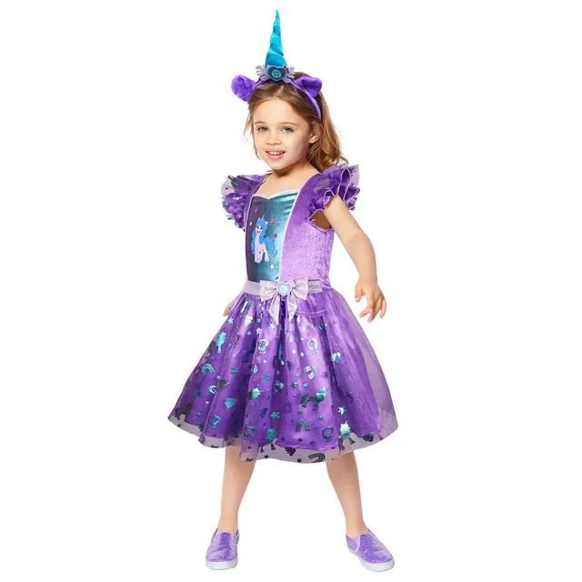 my-little-pony-izzy-moonbow-costume-fille-4-6-ans image 1