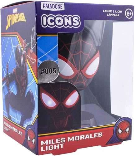 paladone-miles-morales-icon-light-lampe-led-11-cm-piles-aaa image 7