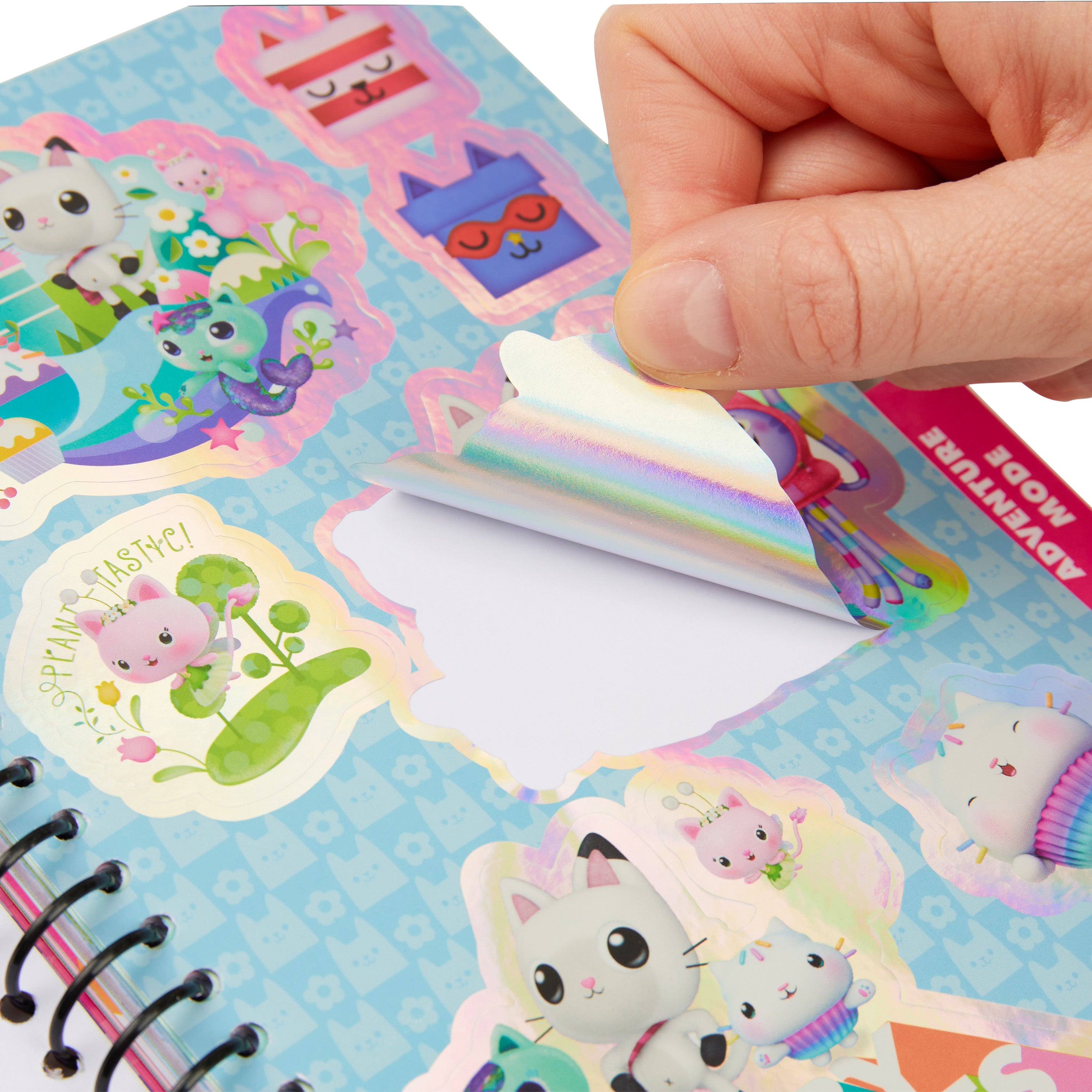 gabby-s-dollhouse-livre-stickers-fille-28-planches-cadeau image 2