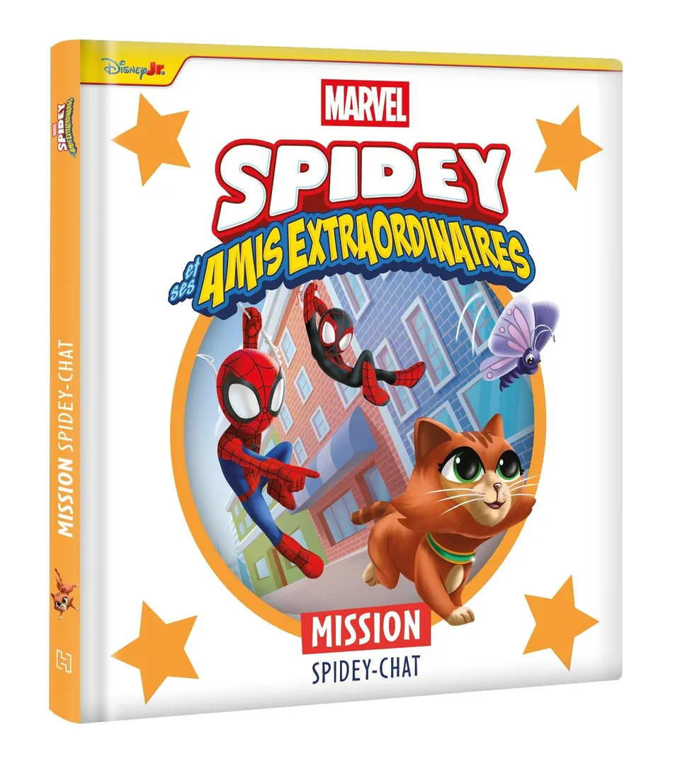 marvel-spidey-mission-spidey-chat-album-enfant image 1