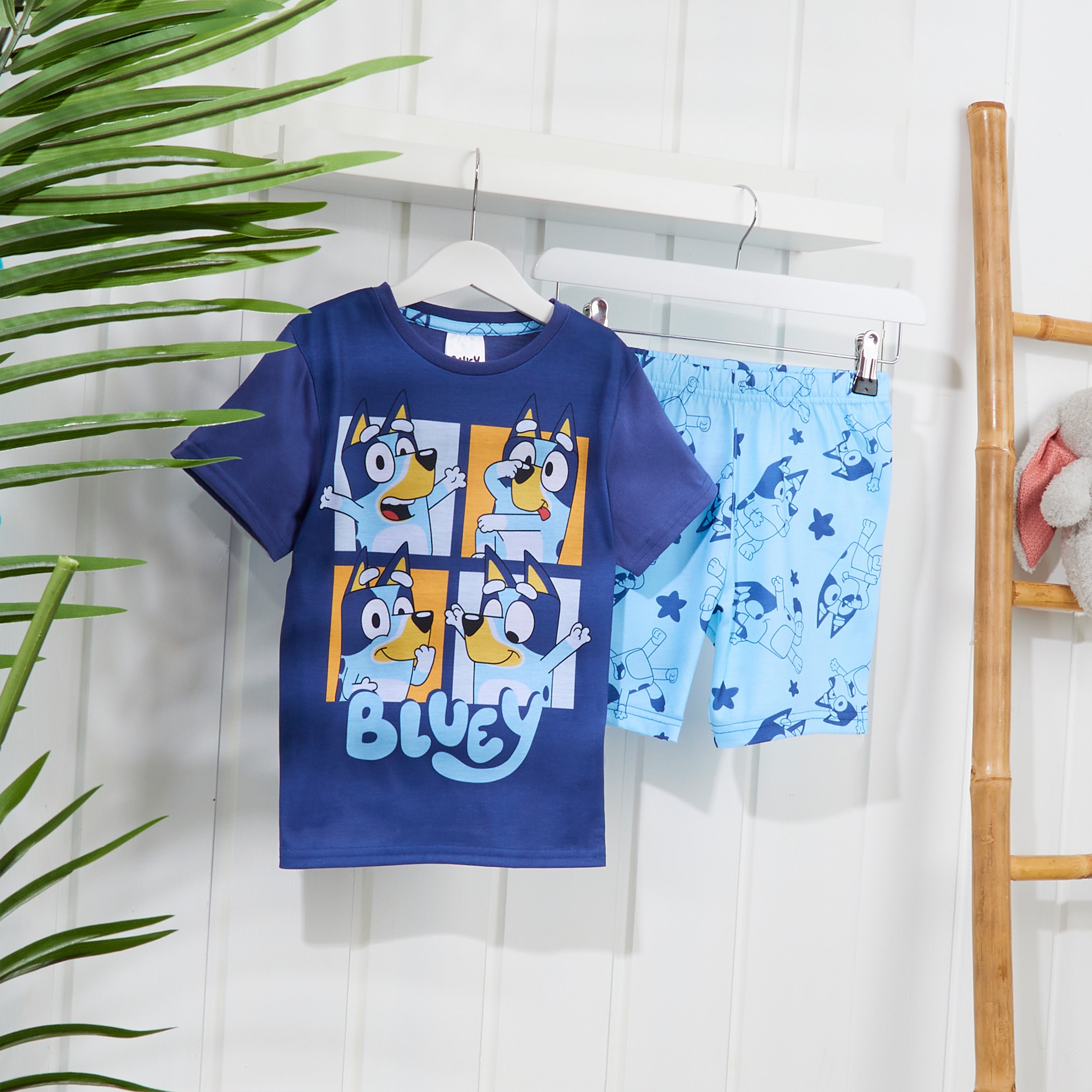 bluey-pyjama-short-gar-on-t-2-pi-ces-4-5-ans image 2