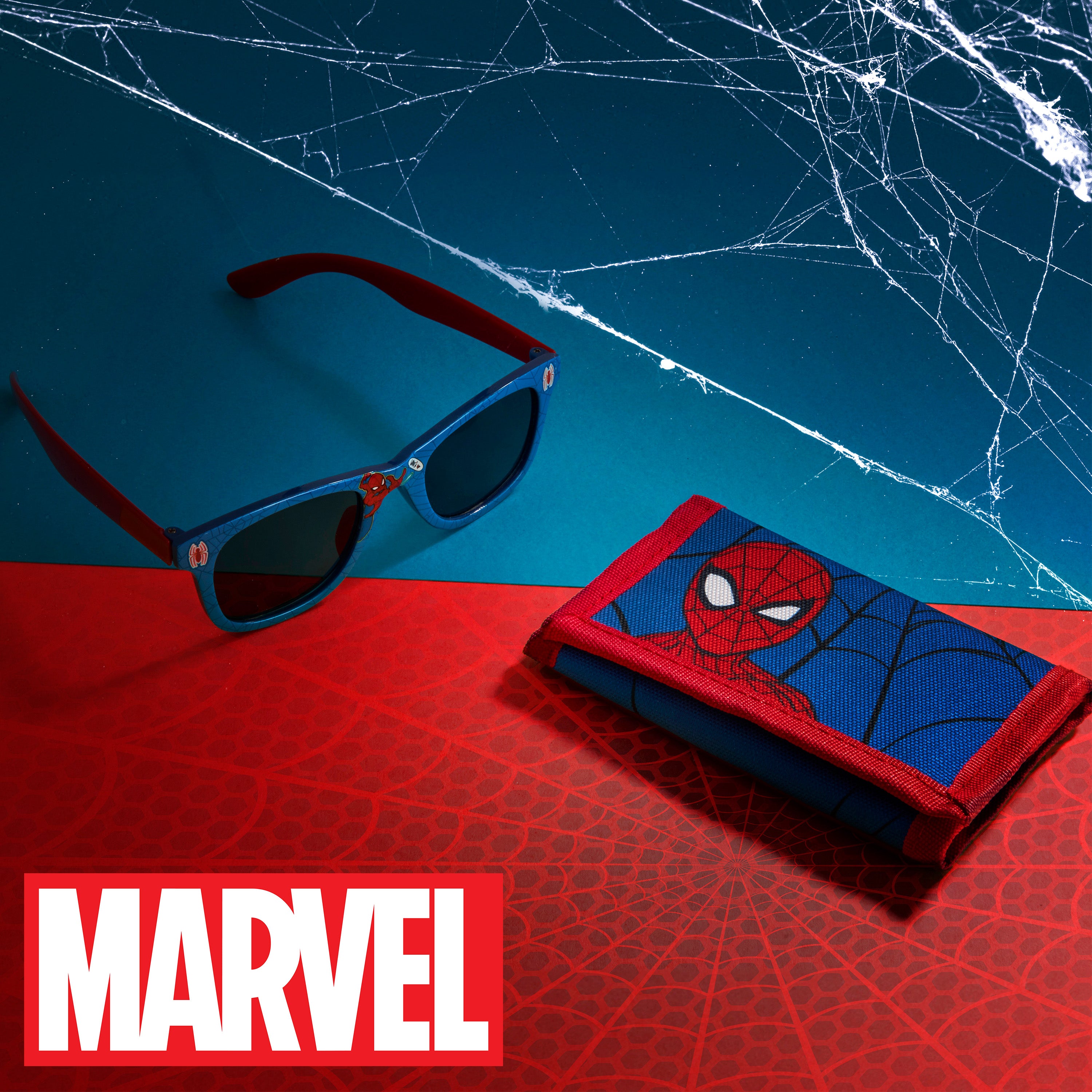marvel-spiderman-set-lunettes-uv-portefeuille-gar-on image 2