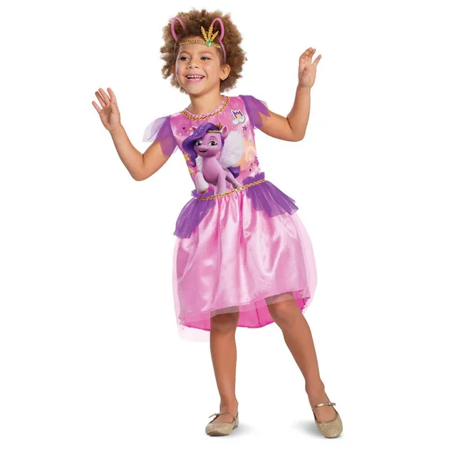 my-little-pony-pipp-petals-d-guisement-robe-rose-4-6-ans image 1