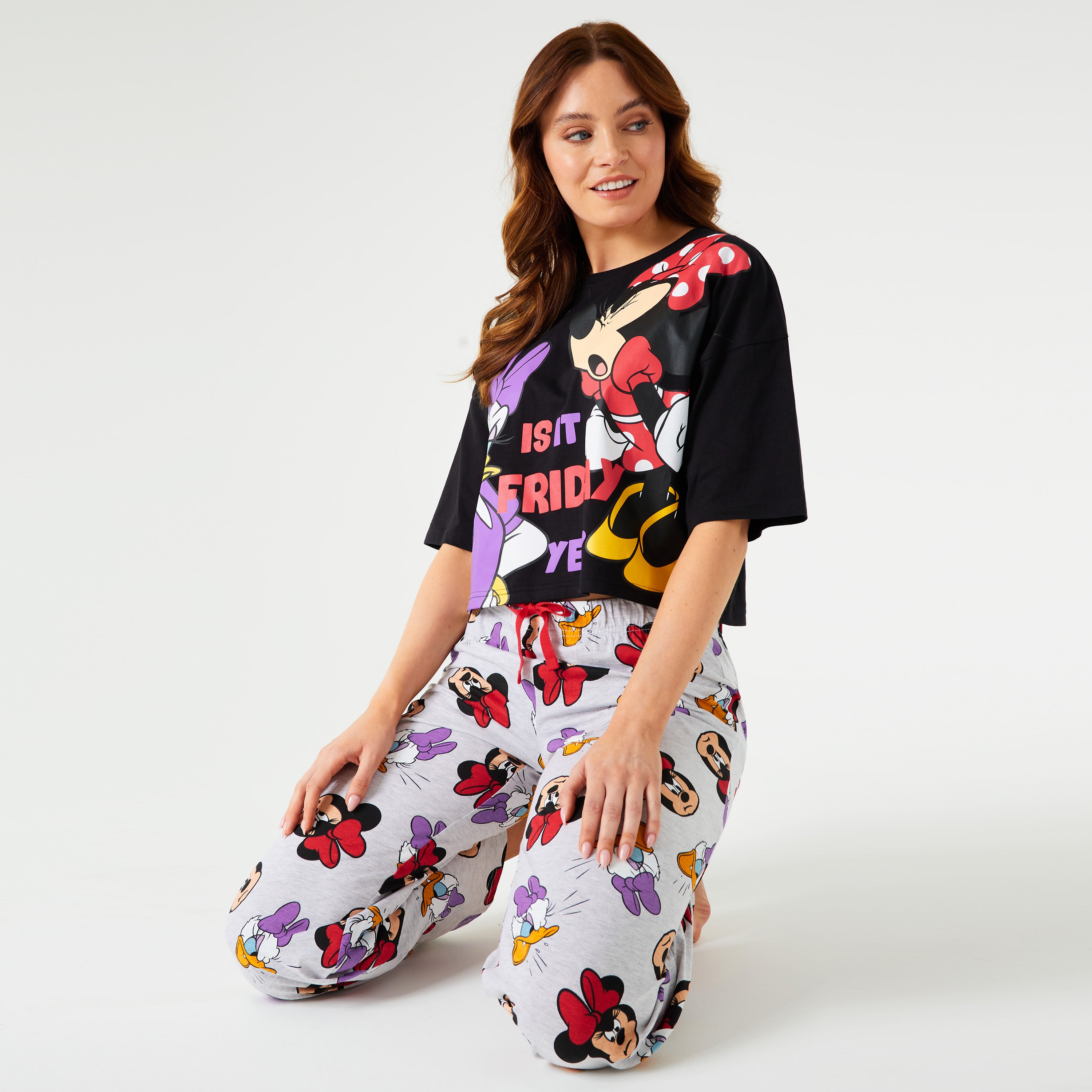 disney-stitch-pyjama-femme-2-pi-ces-minnie-taille-s image 2