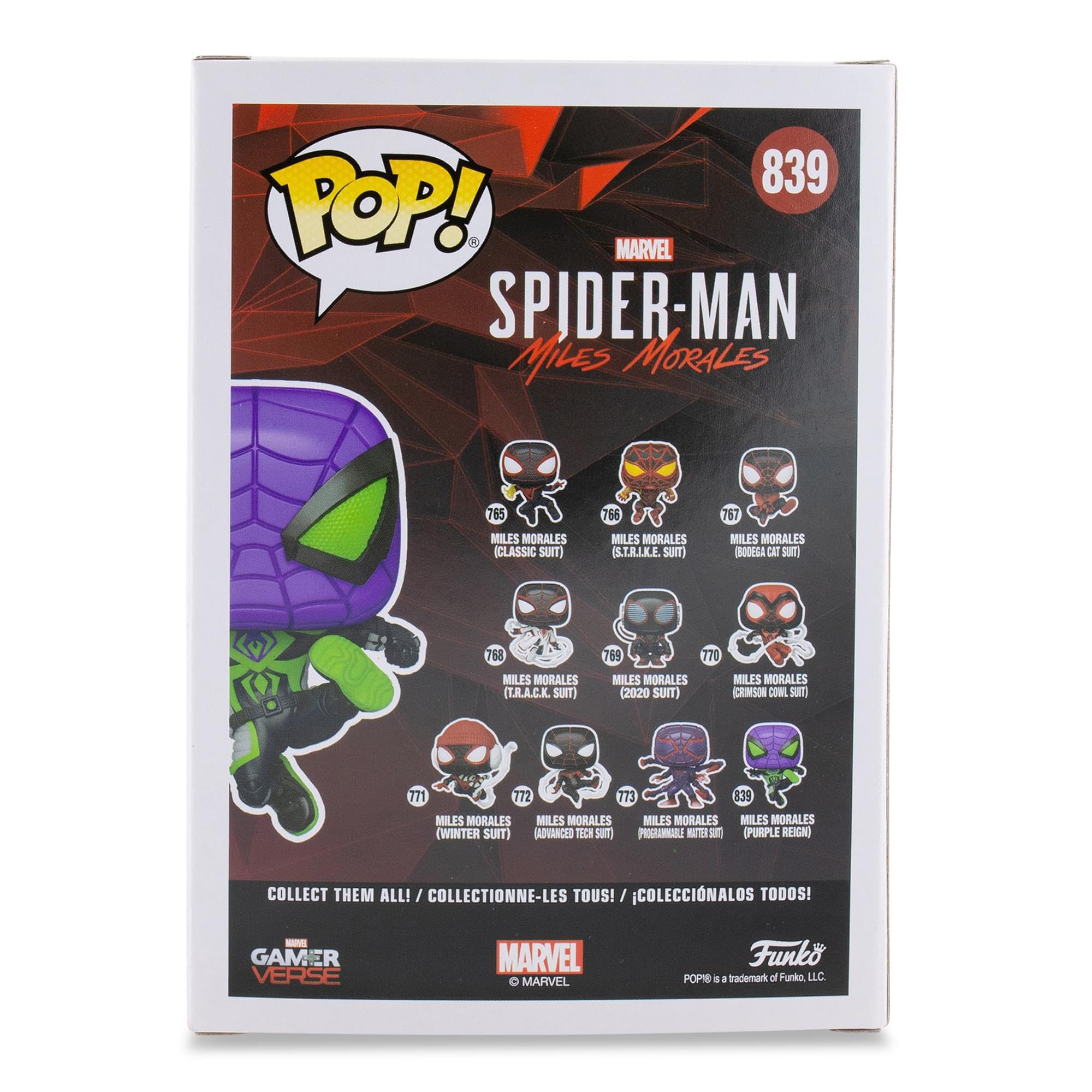 funko-pop-miles-morales-purple-reign-suit-figurine-vinyle-9-5-cm image 7