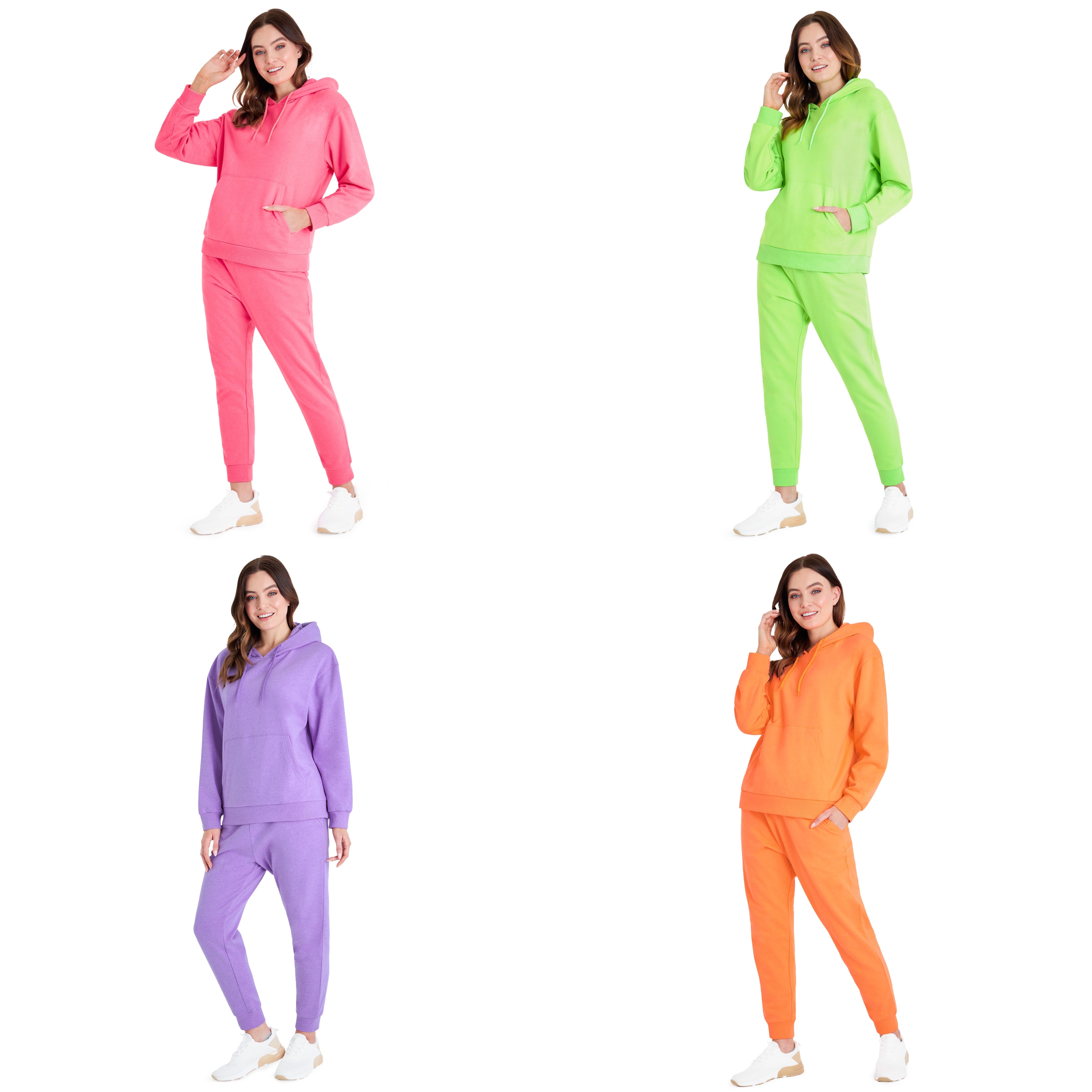 citycomfort-surv-tement-femme-2-pi-ces-coton-rose image 1