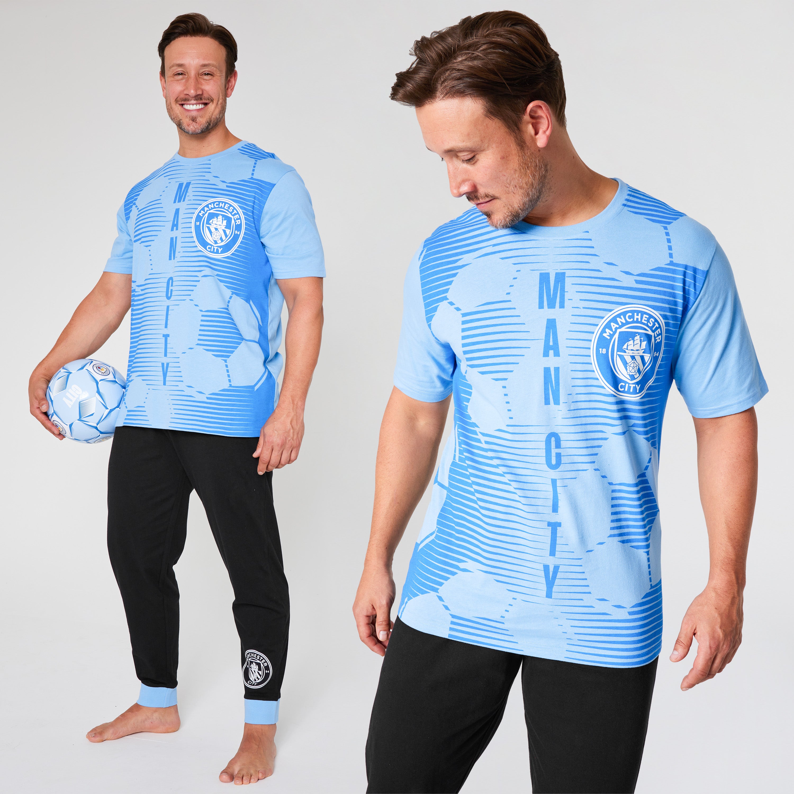 manchester-city-pyjama-homme-bleu-noir-coton-ensemble image 3